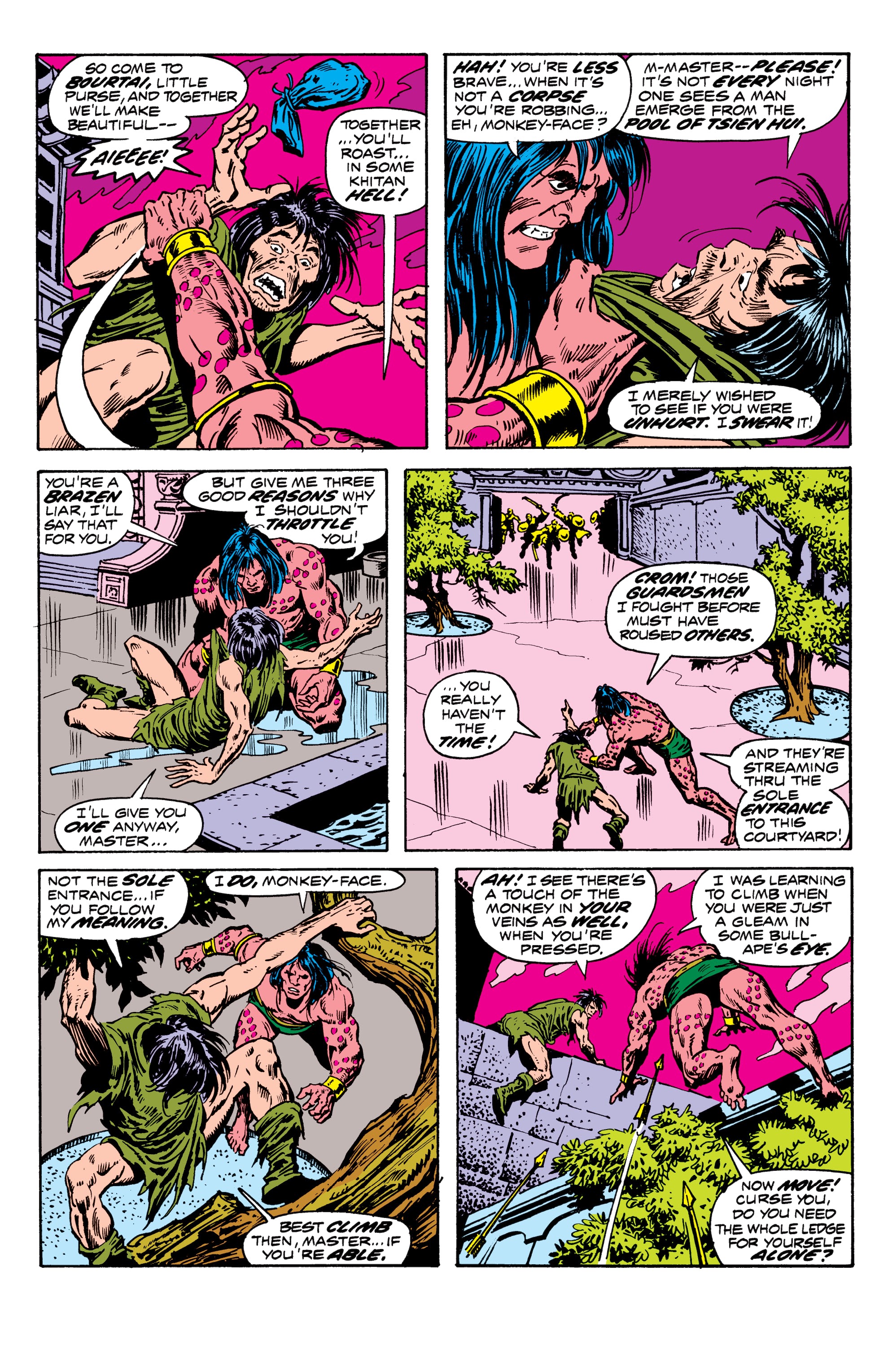 Read online Conan The Barbarian Epic Collection: The Original Marvel Years - The Curse Of The Golden Skull comic -  Issue # TPB (Part 2) - 31