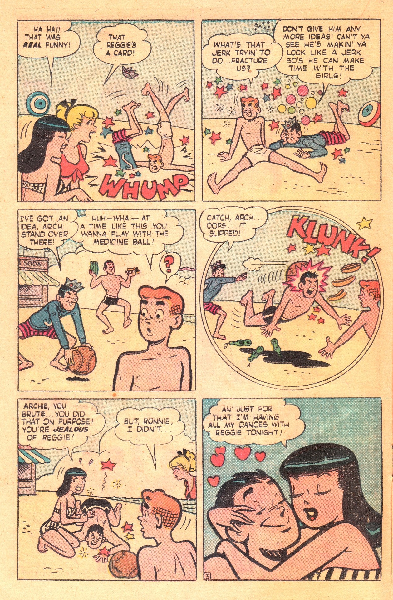 Read online Archie's Rival Reggie comic -  Issue #6 - 16