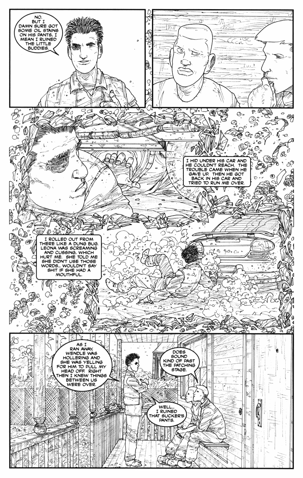 Read online Joe R. Lansdale's The Drive-In comic -  Issue #1 - 16