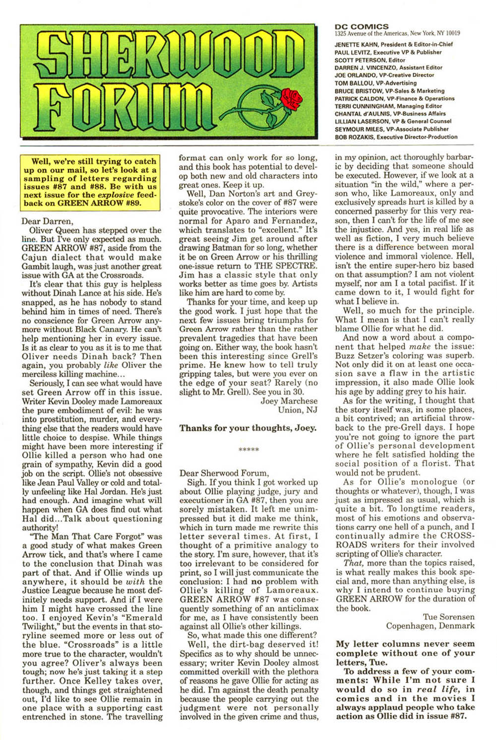 Read online Green Arrow (1988) comic -  Issue #92 - 26