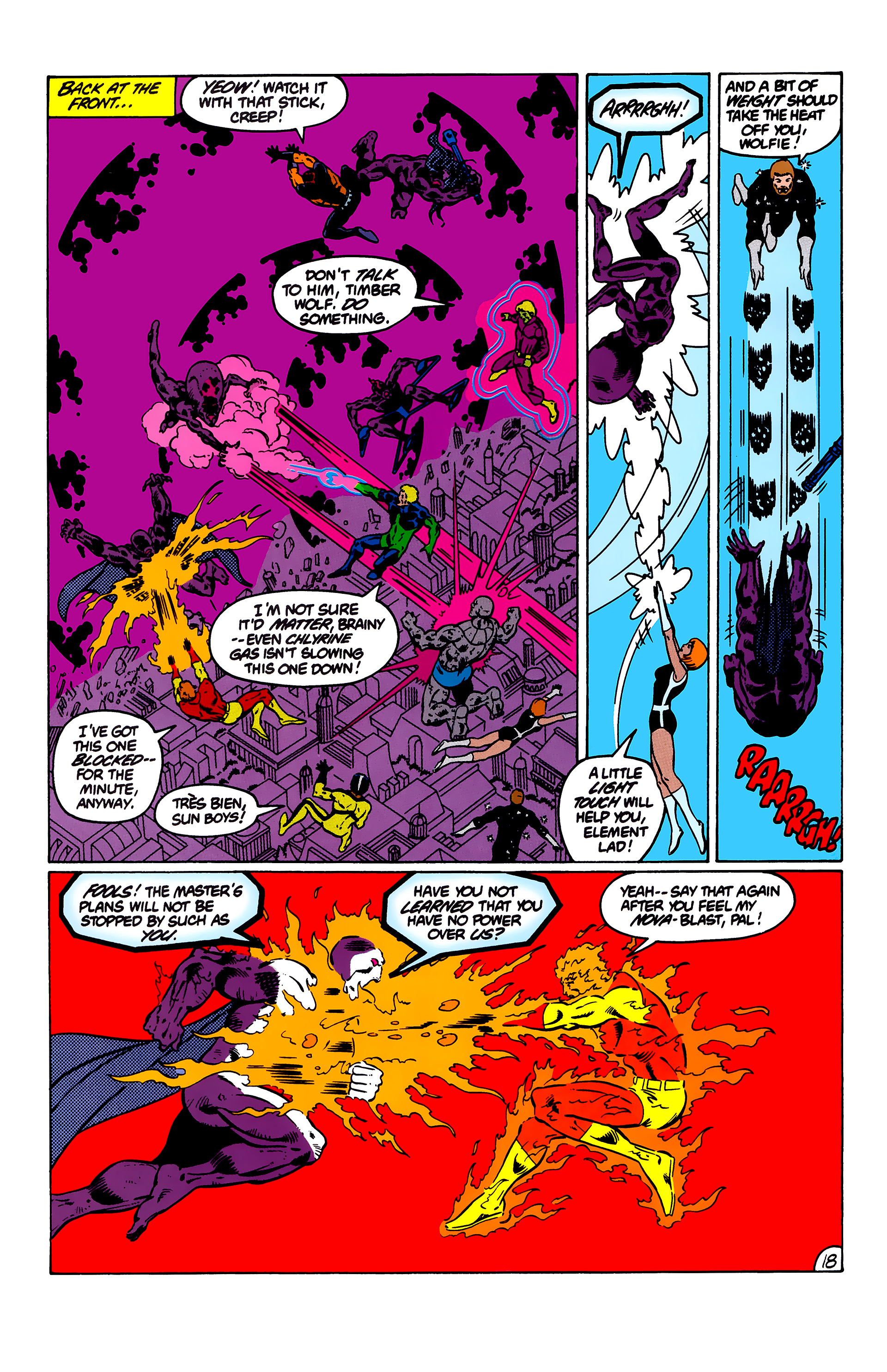 Read online Legion of Super-Heroes (1980) comic -  Issue #292 - 19