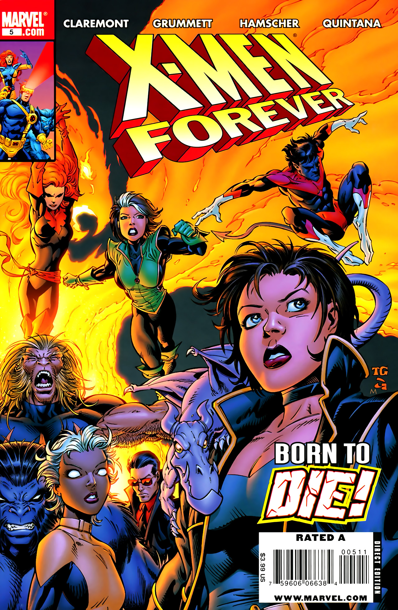 Read online X-Men Forever (2009) comic -  Issue #5 - 1