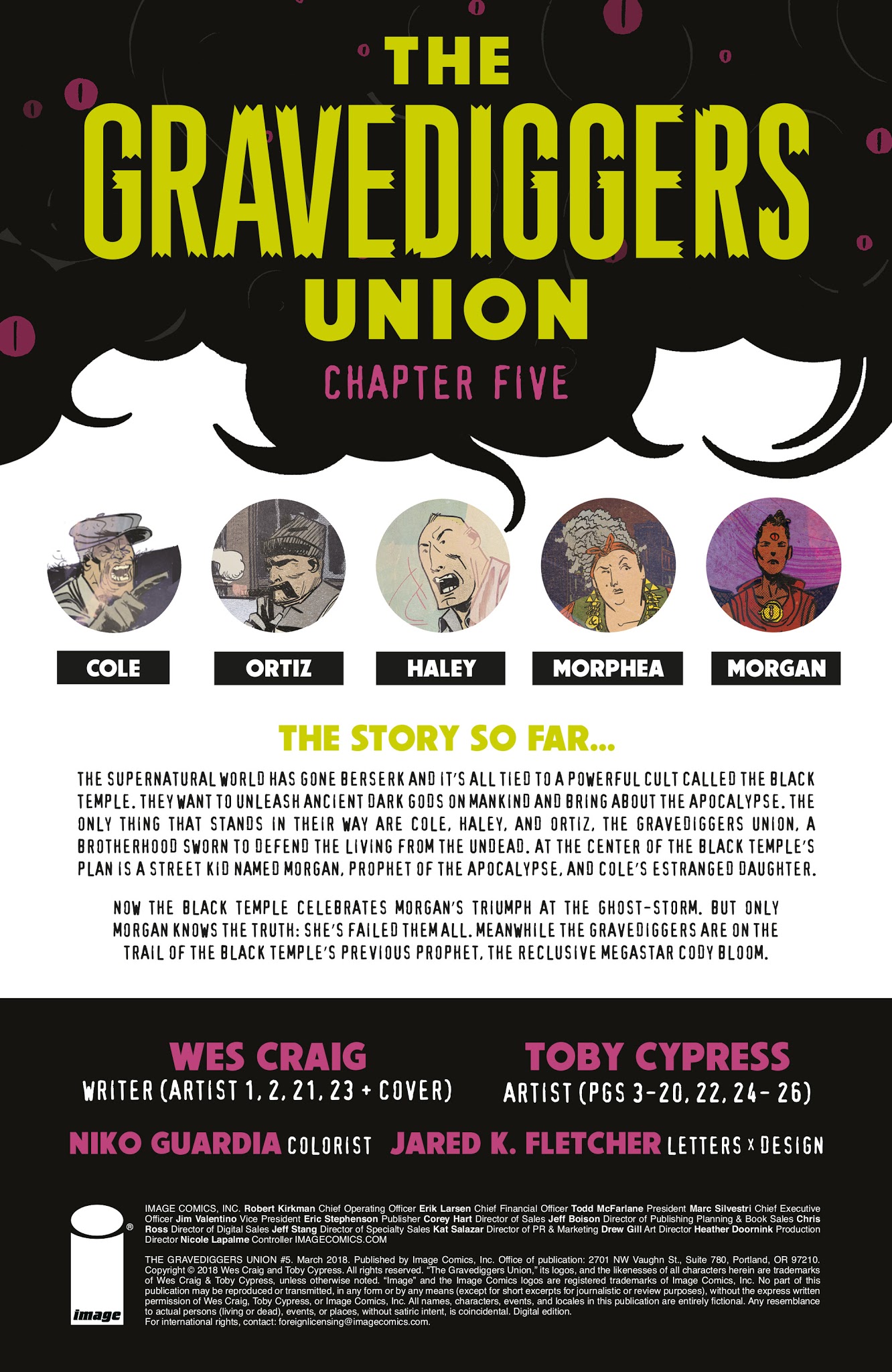 Read online The Gravediggers Union comic -  Issue #5 - 2