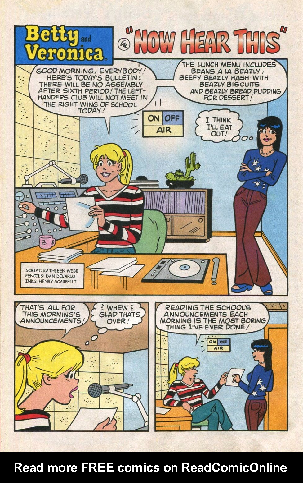 Read online Betty and Veronica (1987) comic -  Issue #144 - 12