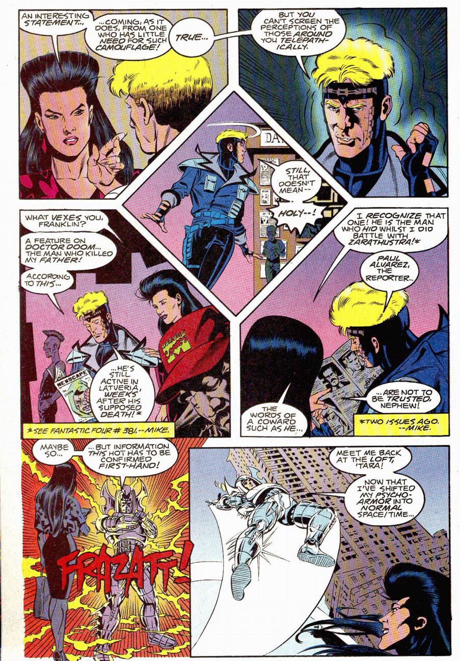 Read online Fantastic Force (1994) comic -  Issue #4 - 6