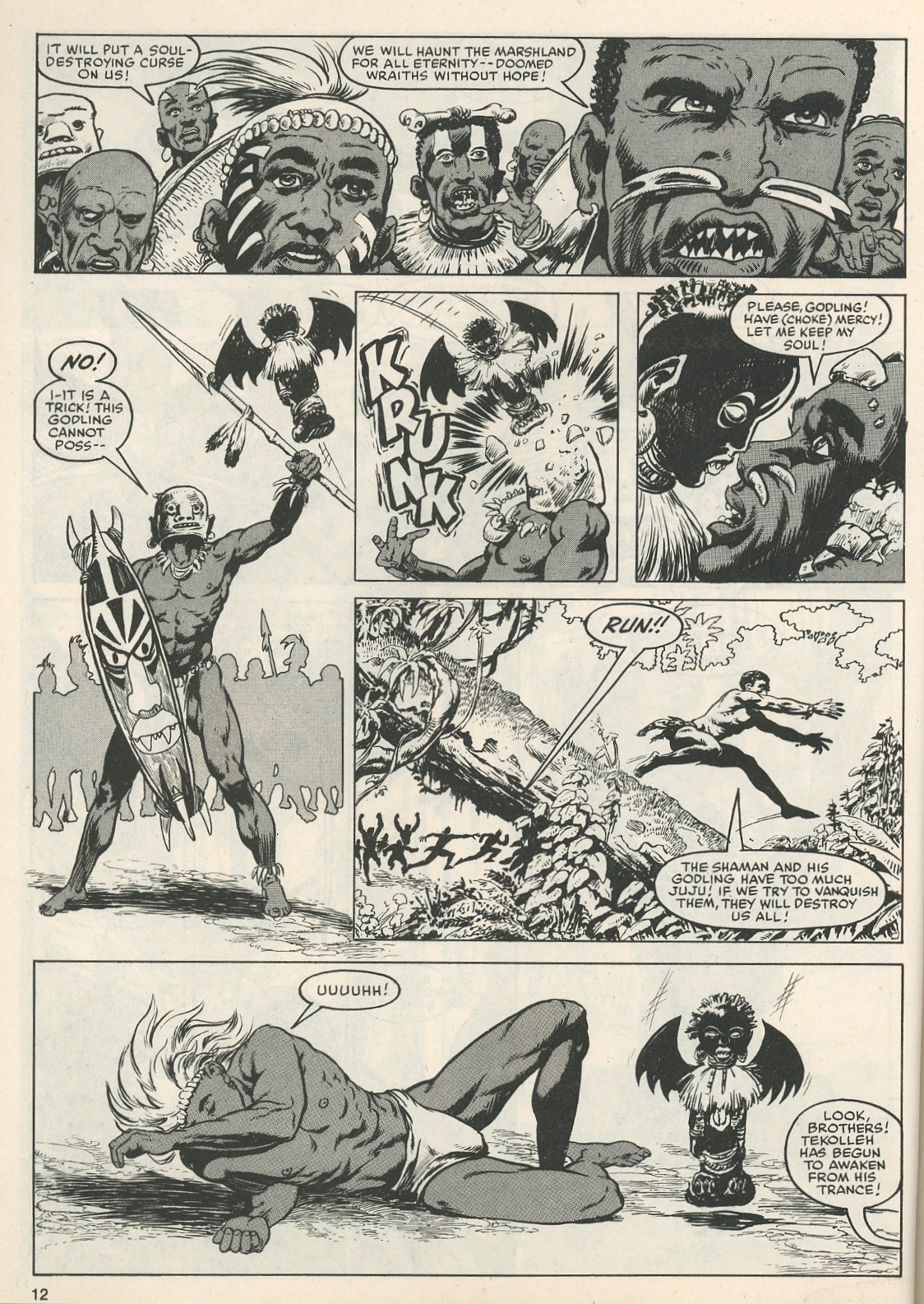 Read online The Savage Sword Of Conan comic -  Issue #111 - 12