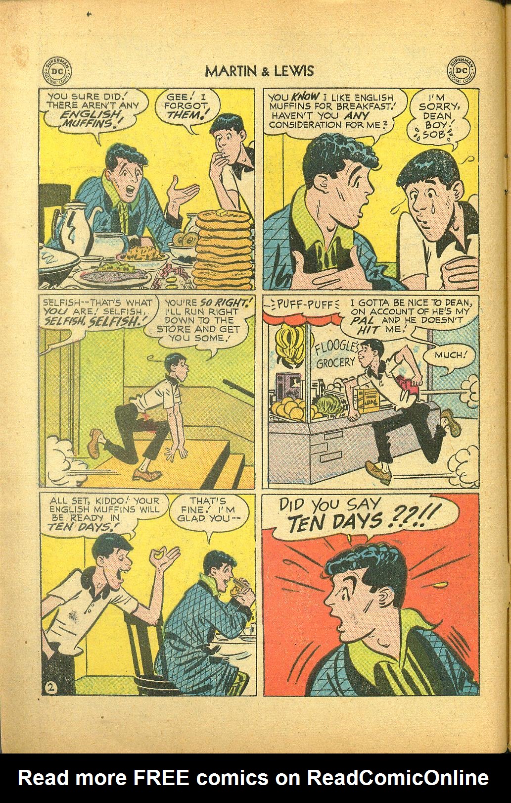 Read online The Adventures of Dean Martin and Jerry Lewis comic -  Issue #27 - 4