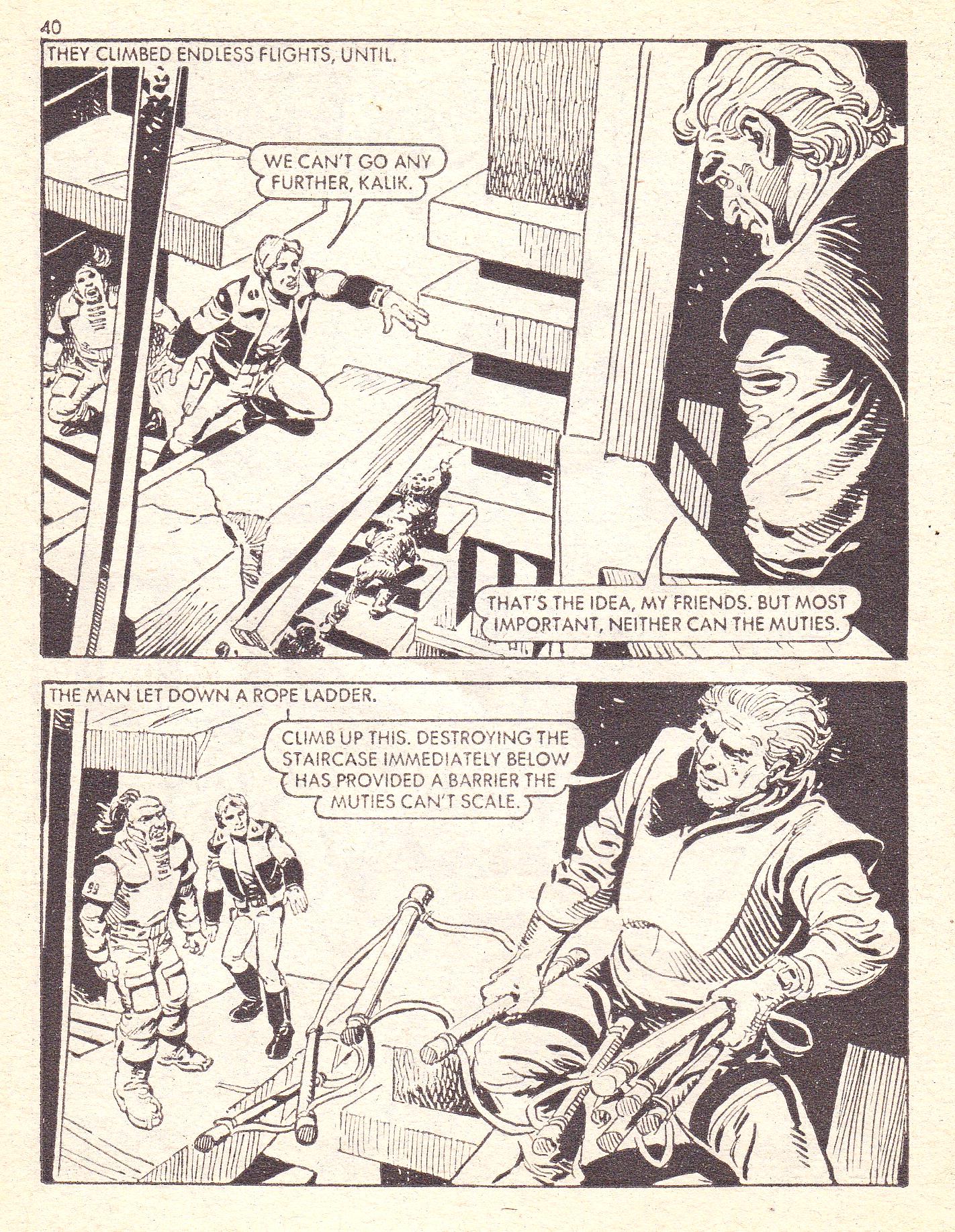Read online Starblazer comic -  Issue #61 - 40