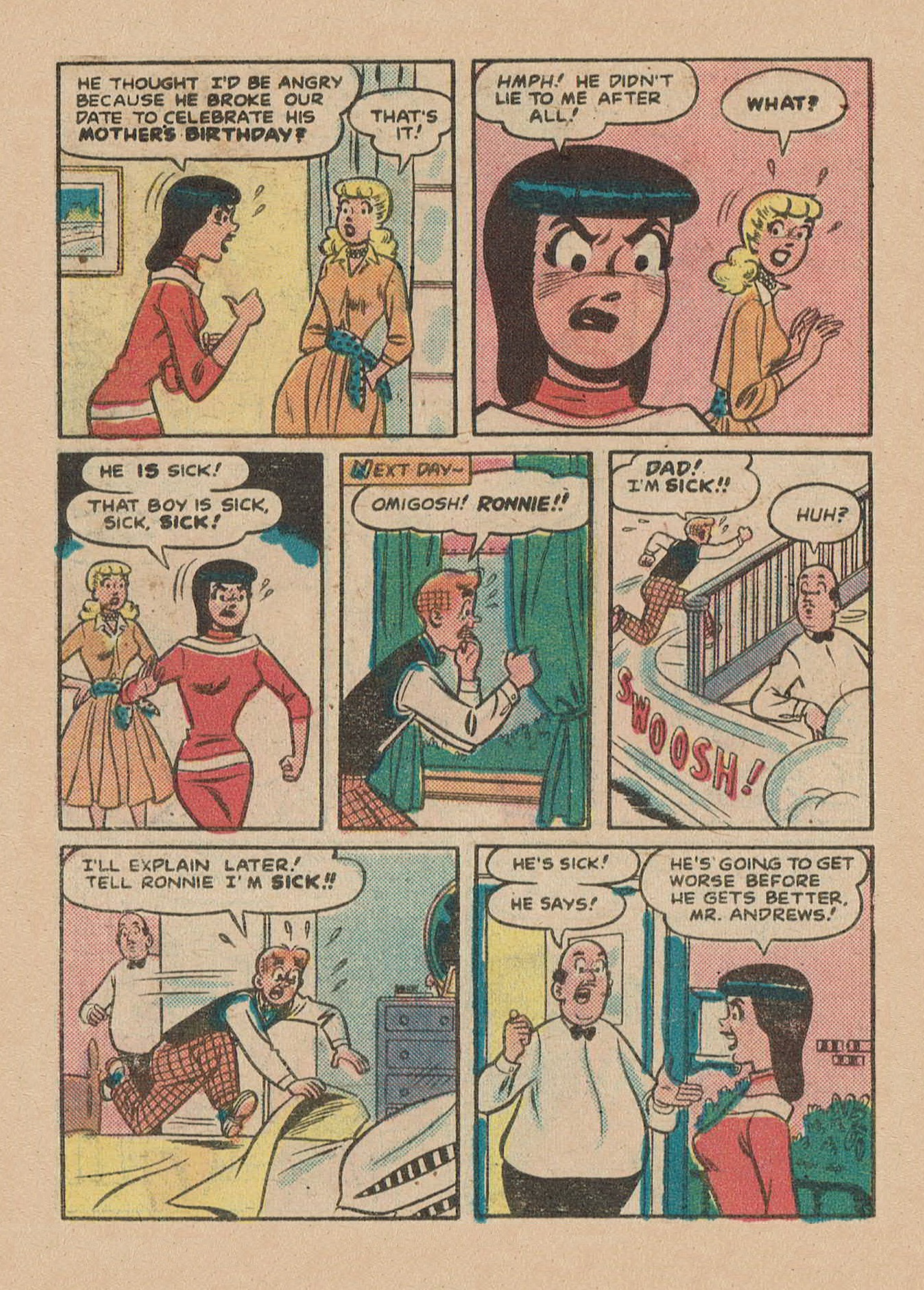 Read online Archie Digest Magazine comic -  Issue #41 - 126