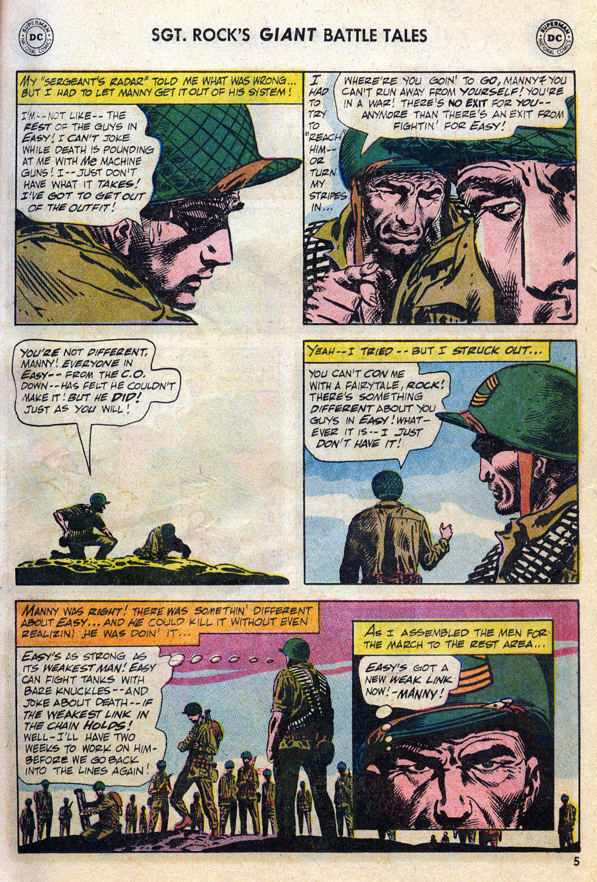 Read online Our Army at War (1952) comic -  Issue #164 - 6