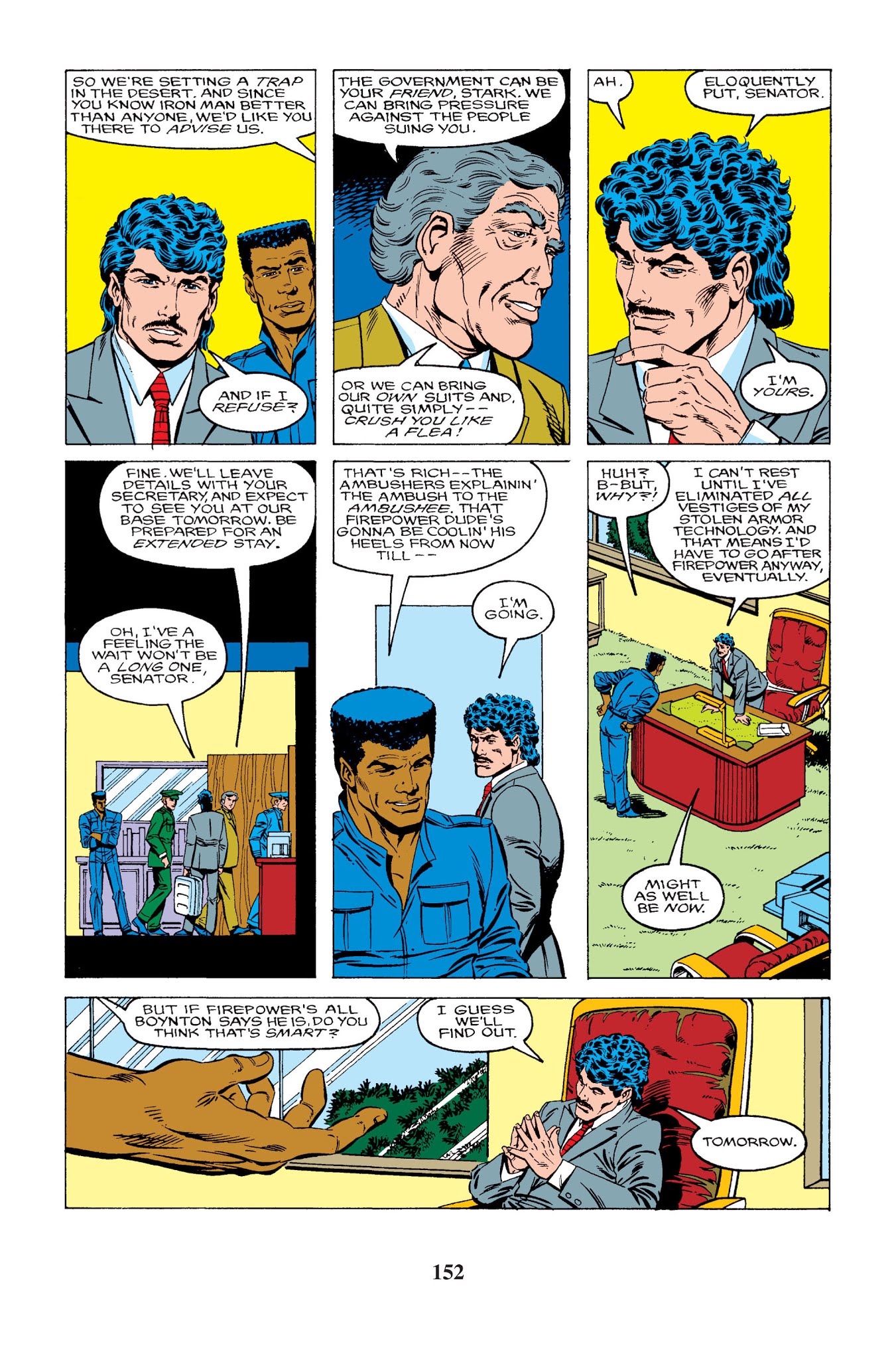 Read online Iron Man Epic Collection comic -  Issue # Stark Wars (Part 4) - 84