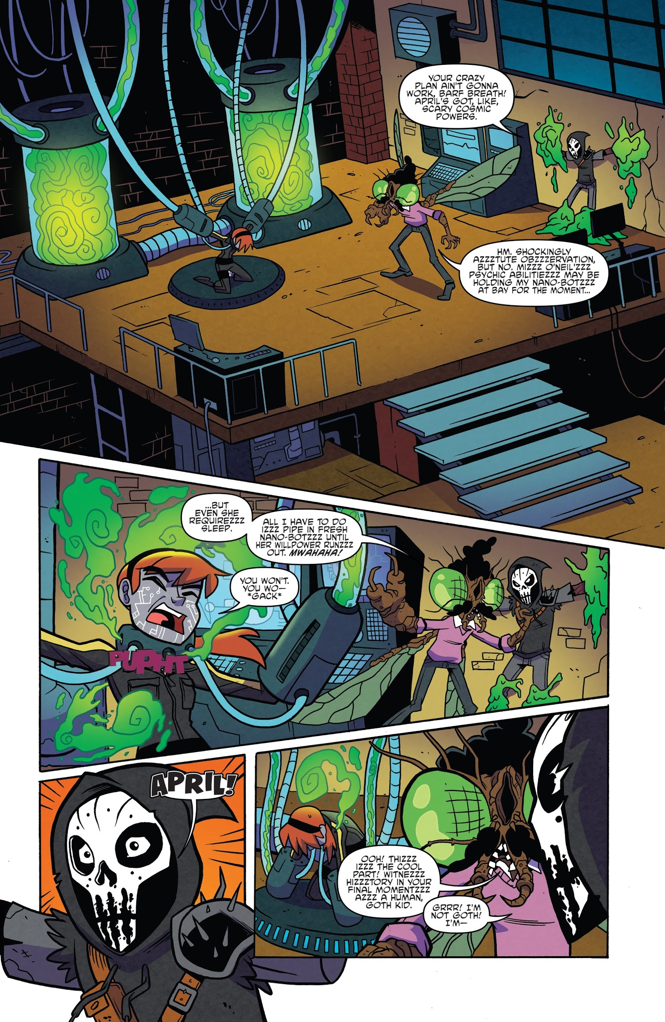 Read online Teenage Mutant Ninja Turtles Amazing Adventures: Robotanimals comic -  Issue #3 - 4