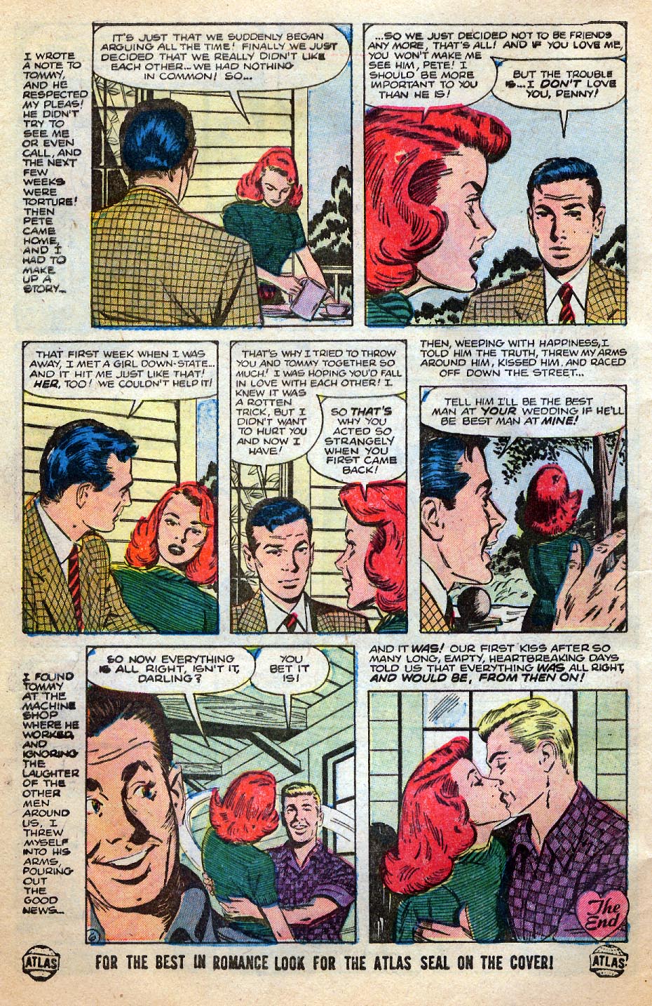 Read online Love Romances comic -  Issue #32 - 32