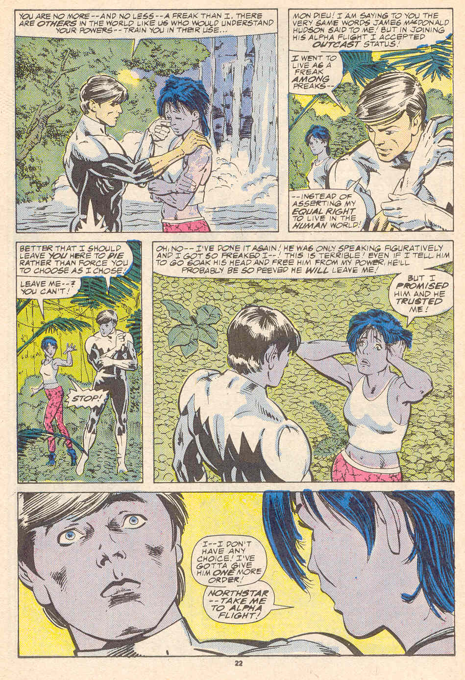 Read online Alpha Flight (1983) comic -  Issue #41 - 23