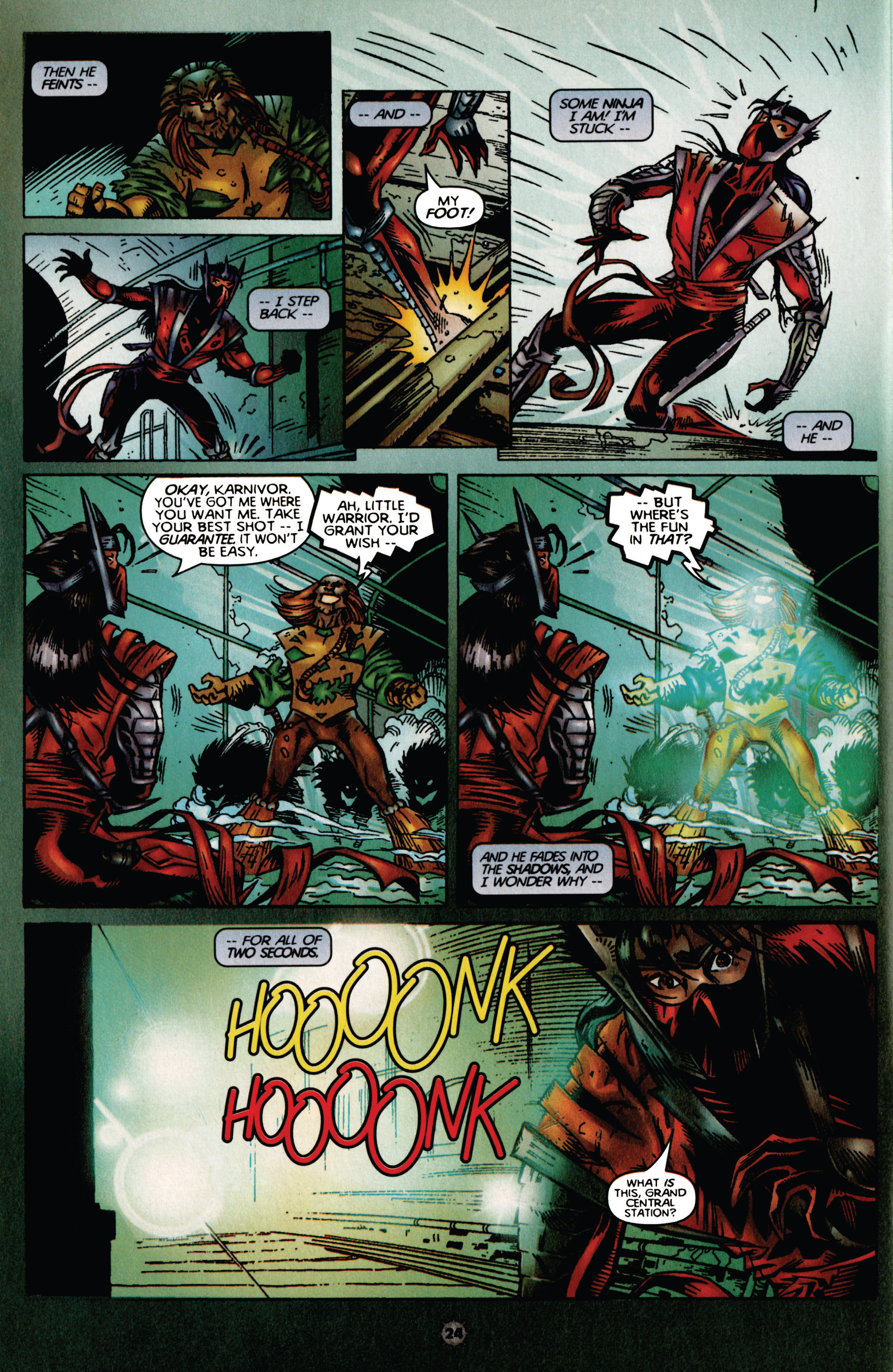 Read online Ninjak (1997) comic -  Issue #2 - 19