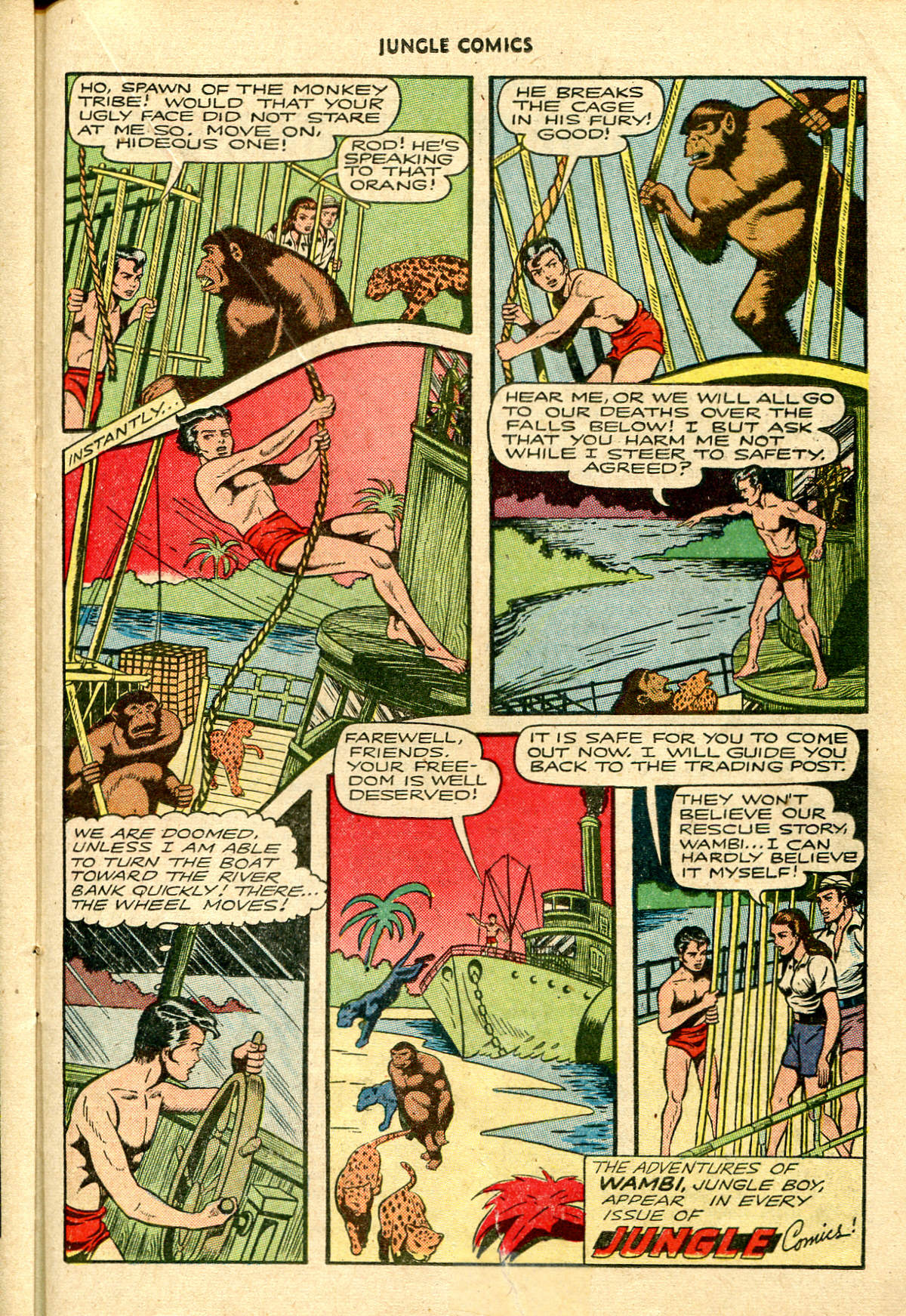 Read online Jungle Comics comic -  Issue #86 - 34