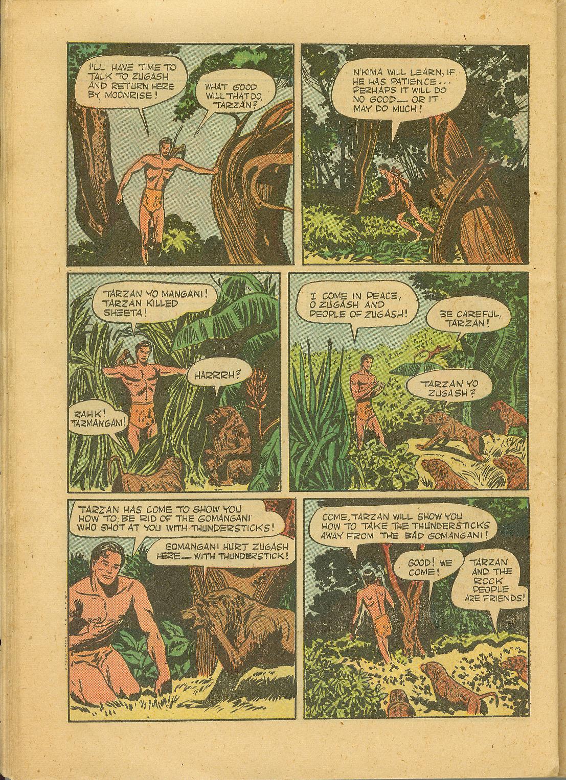 Read online Tarzan (1948) comic -  Issue #17 - 38