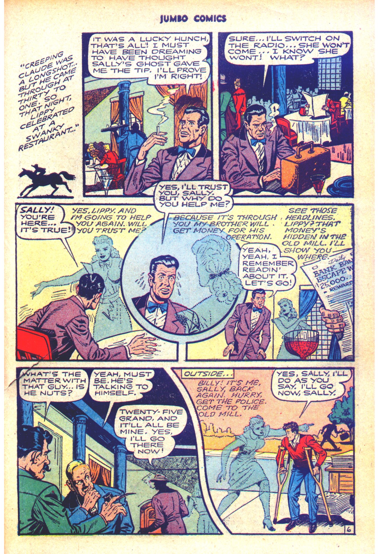 Read online Jumbo Comics comic -  Issue #98 - 47