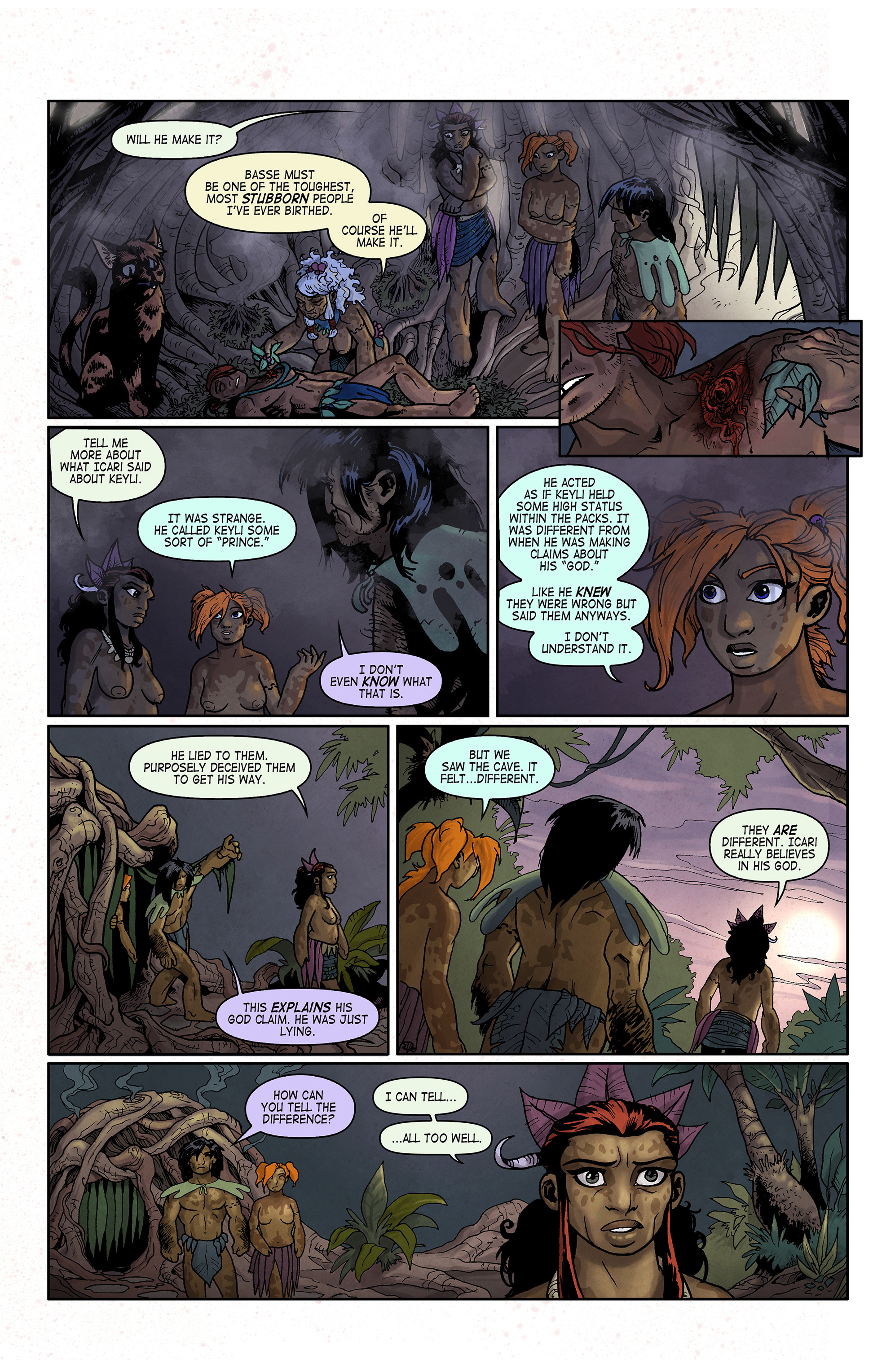 Read online Hominids comic -  Issue #5 - 10