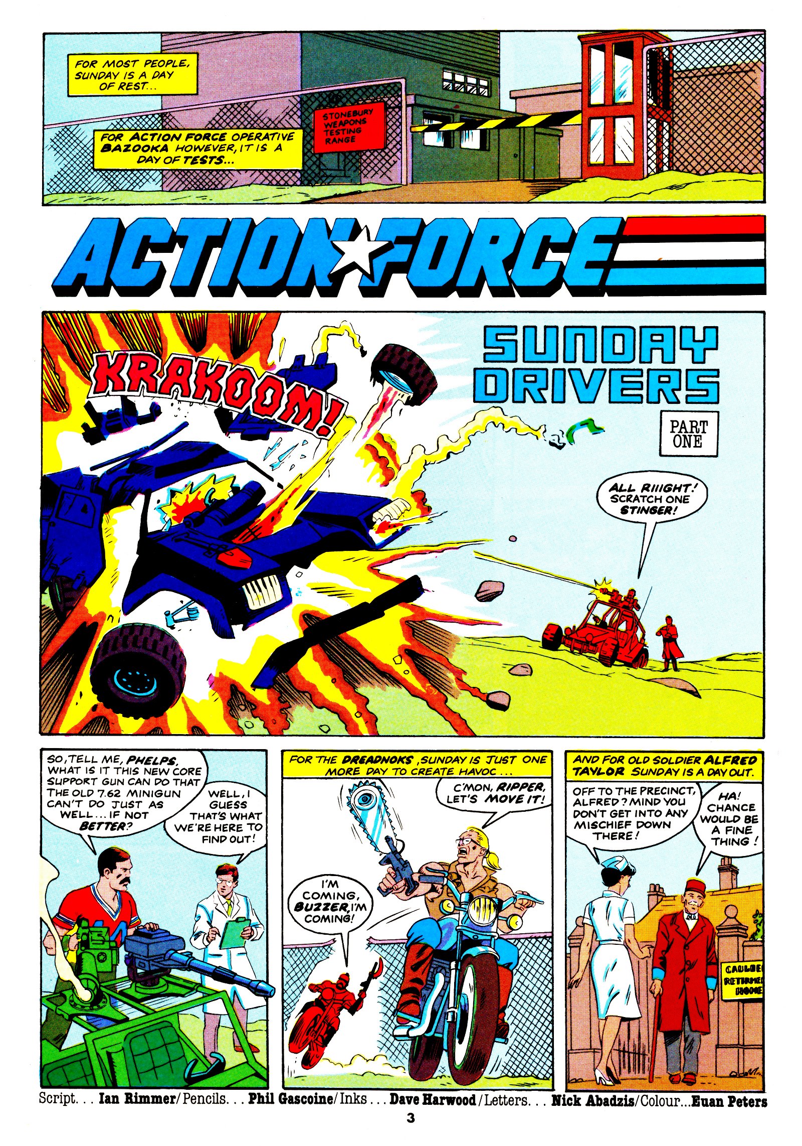 Read online Action Force comic -  Issue #33 - 3