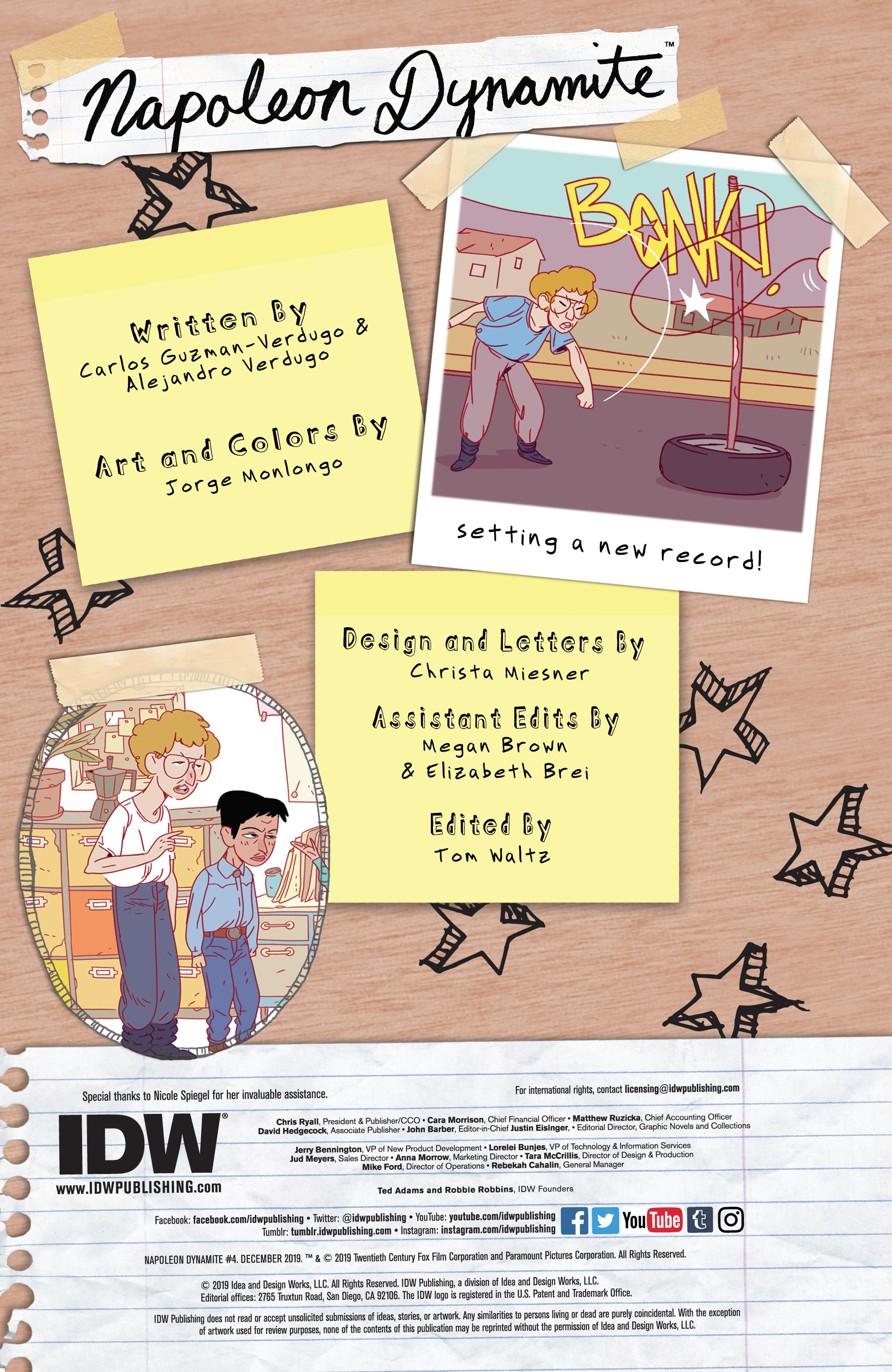 Read online Napoleon Dynamite comic -  Issue #4 - 2