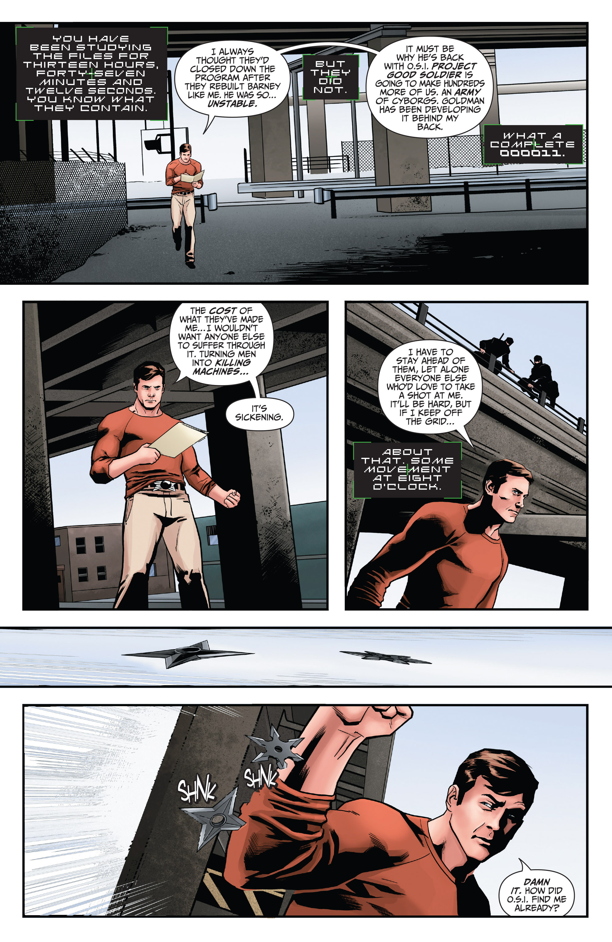 Read online The Six Million Dollar Man: Fall of Man comic -  Issue #1 - 21