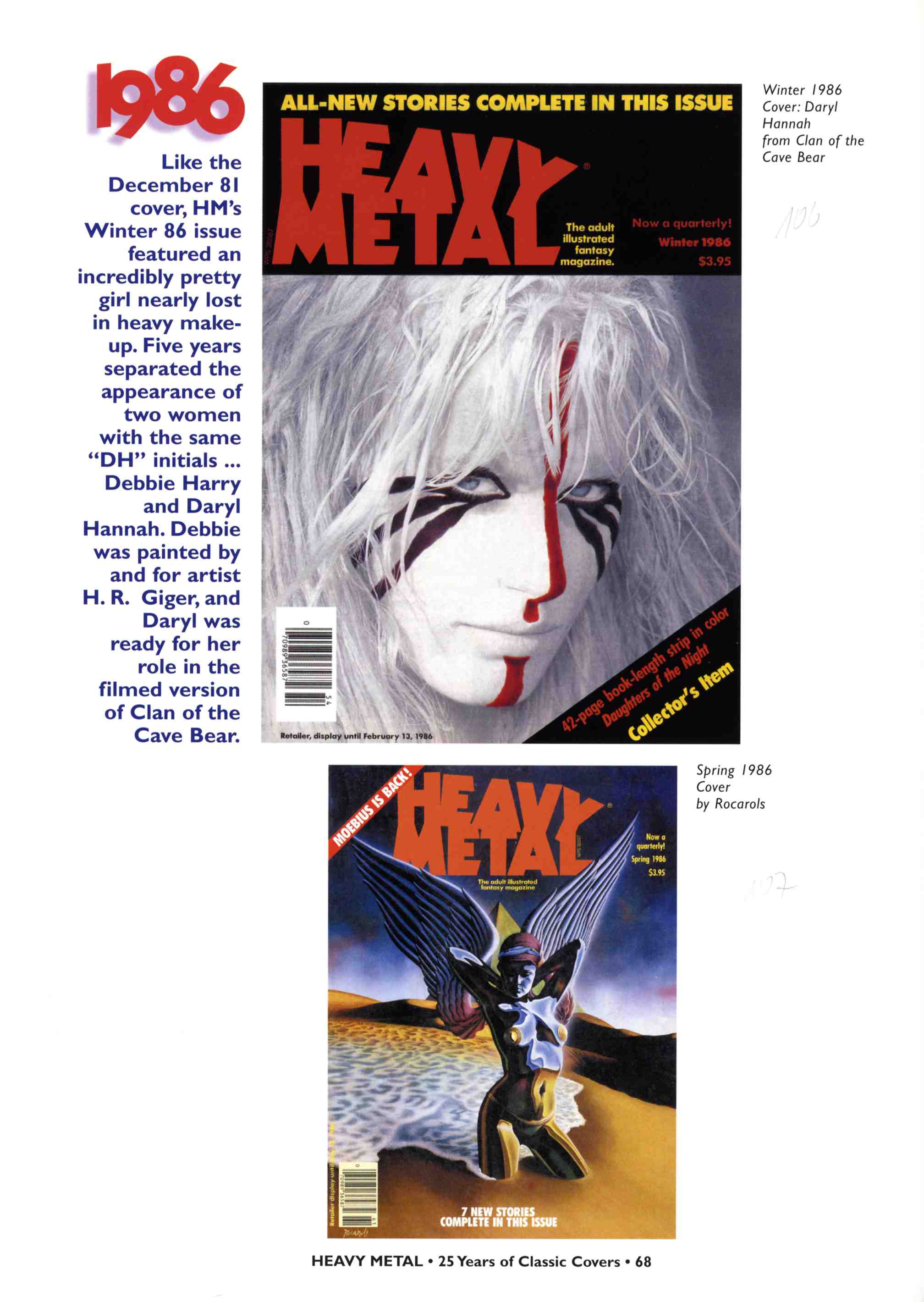 Read online Heavy Metal: 25 Years of Classic Covers comic -  Issue # TPB - 74
