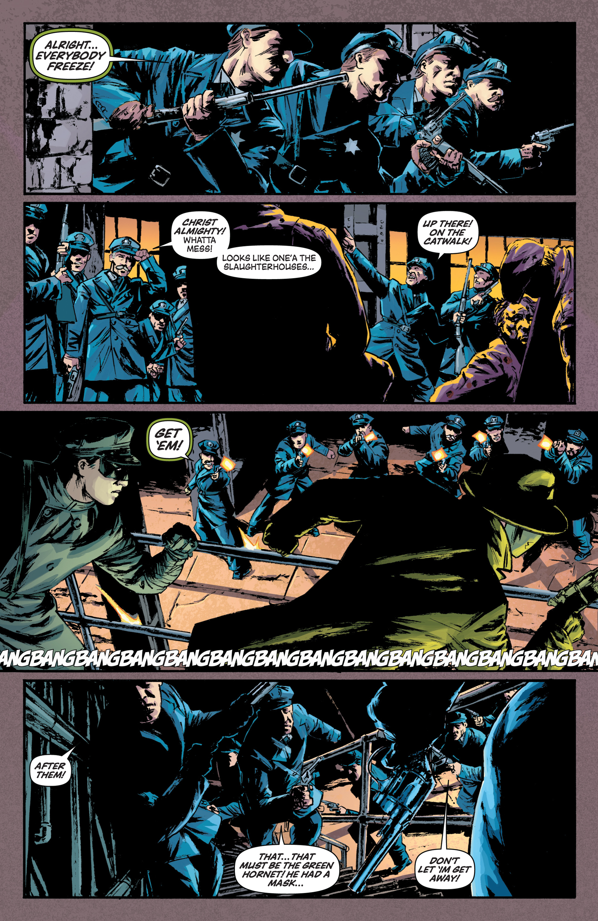 Read online Green Hornet: Year One comic -  Issue #8 - 8