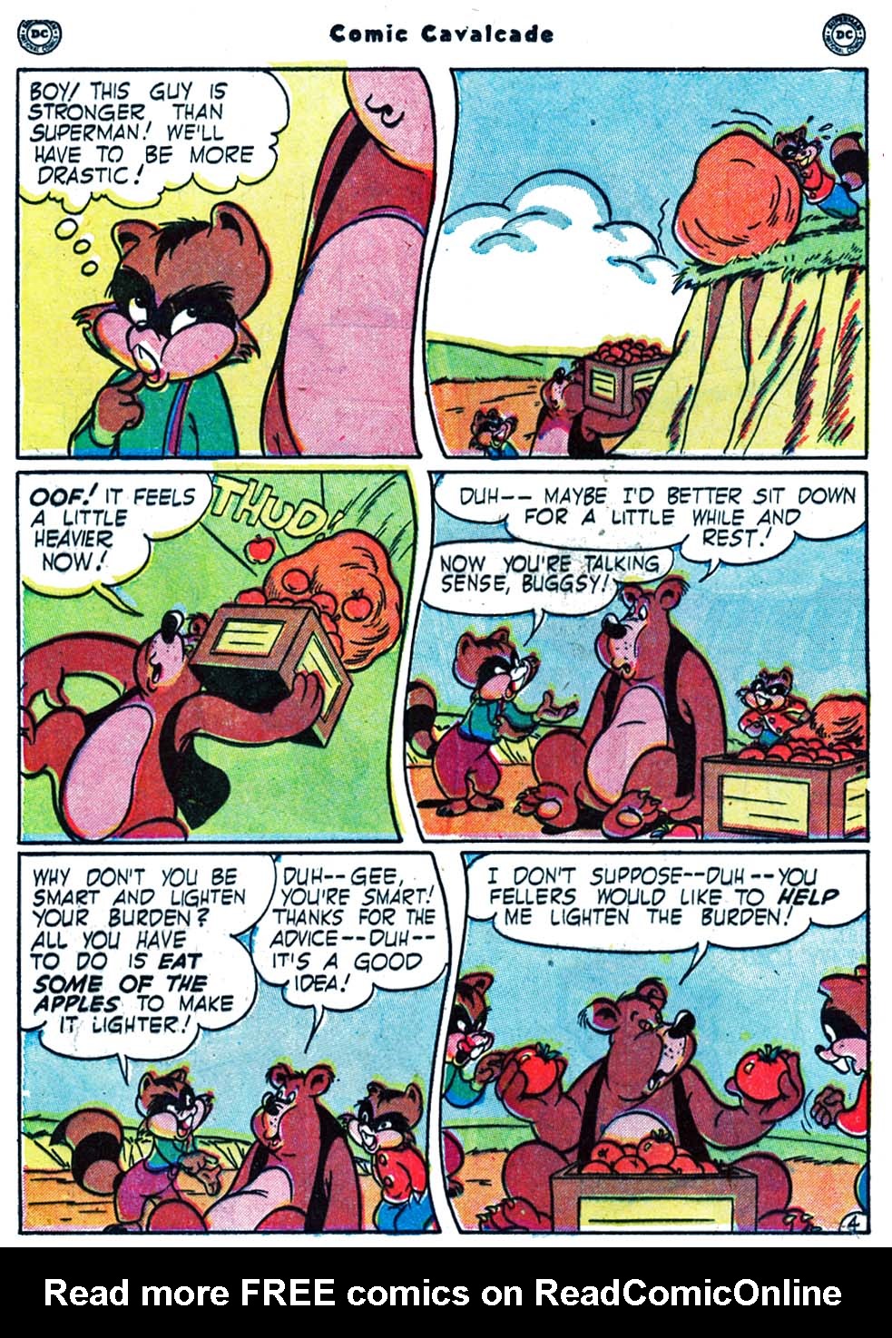 Read online Comic Cavalcade comic -  Issue #39 - 16