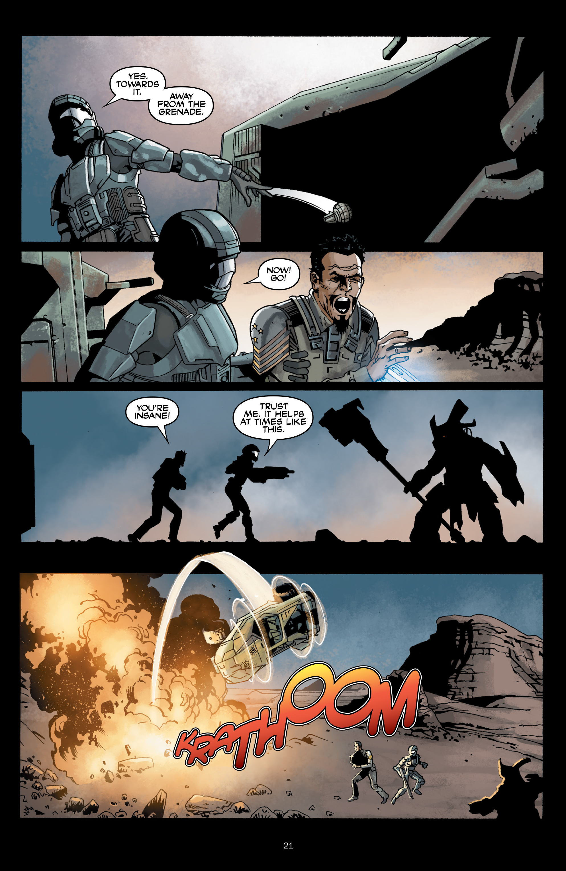 Read online Halo: Initiation comic -  Issue # _TPB - 23
