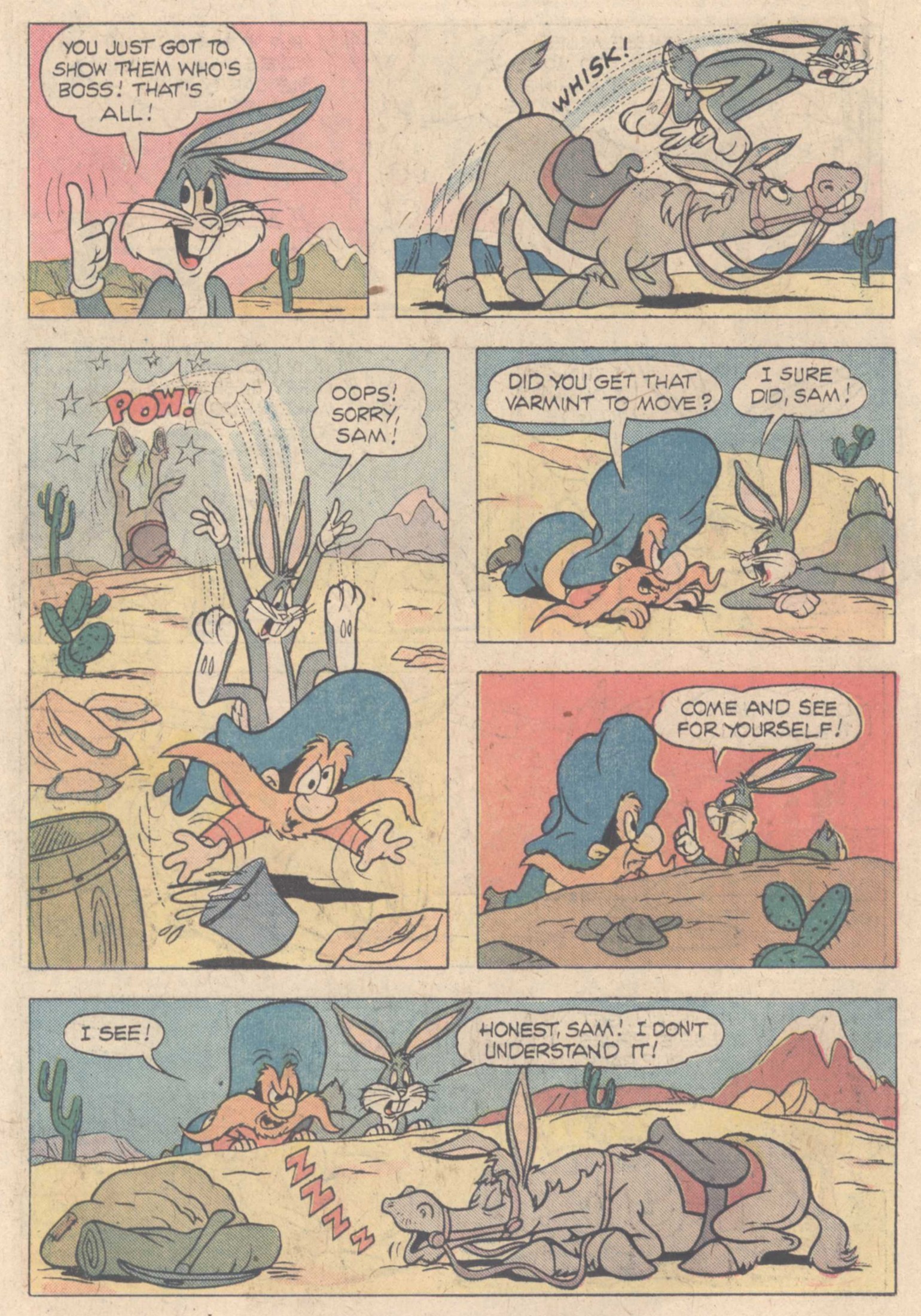 Read online Yosemite Sam and Bugs Bunny comic -  Issue #26 - 22