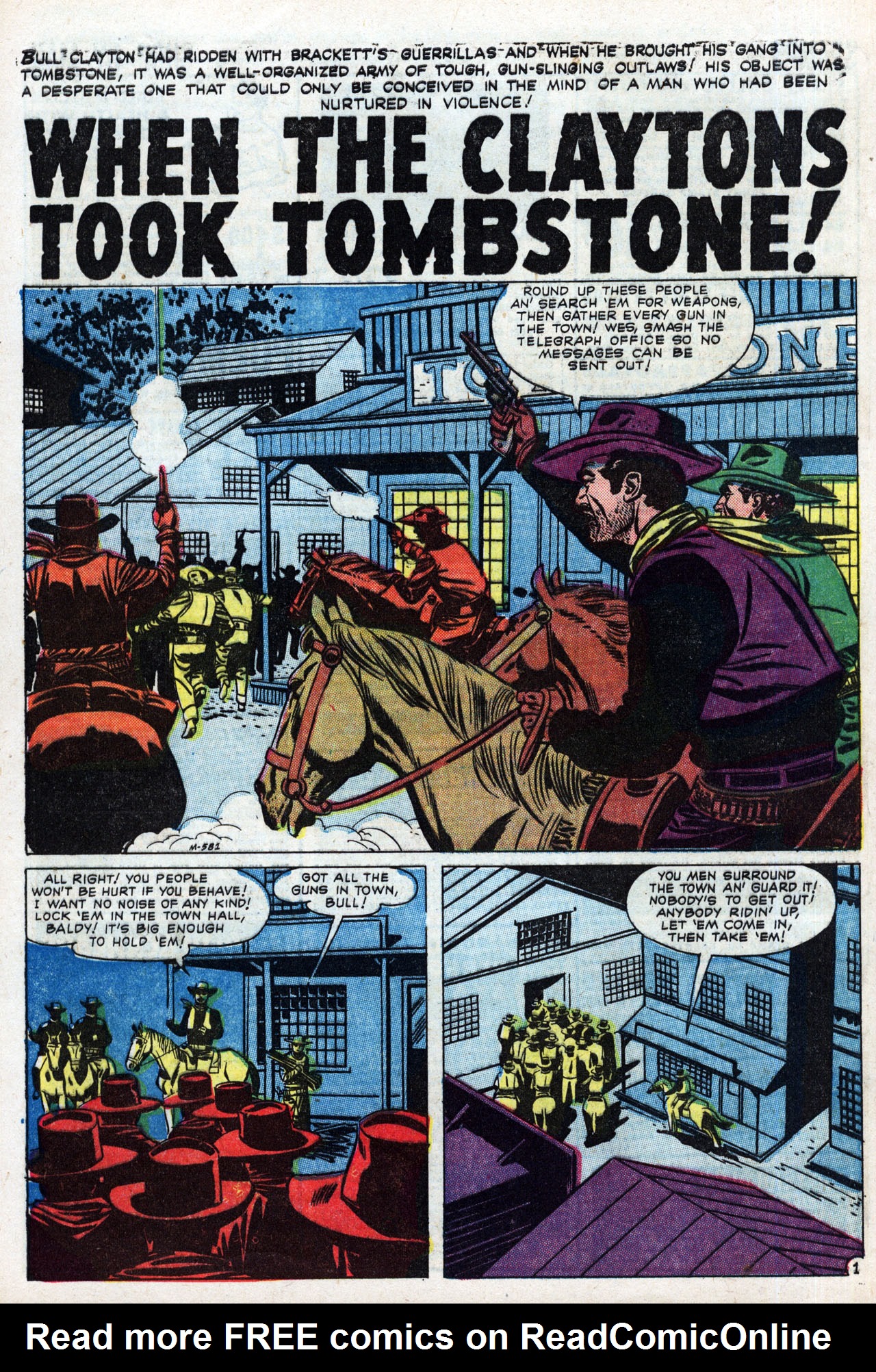 Read online Six-Gun Western comic -  Issue #4 - 28