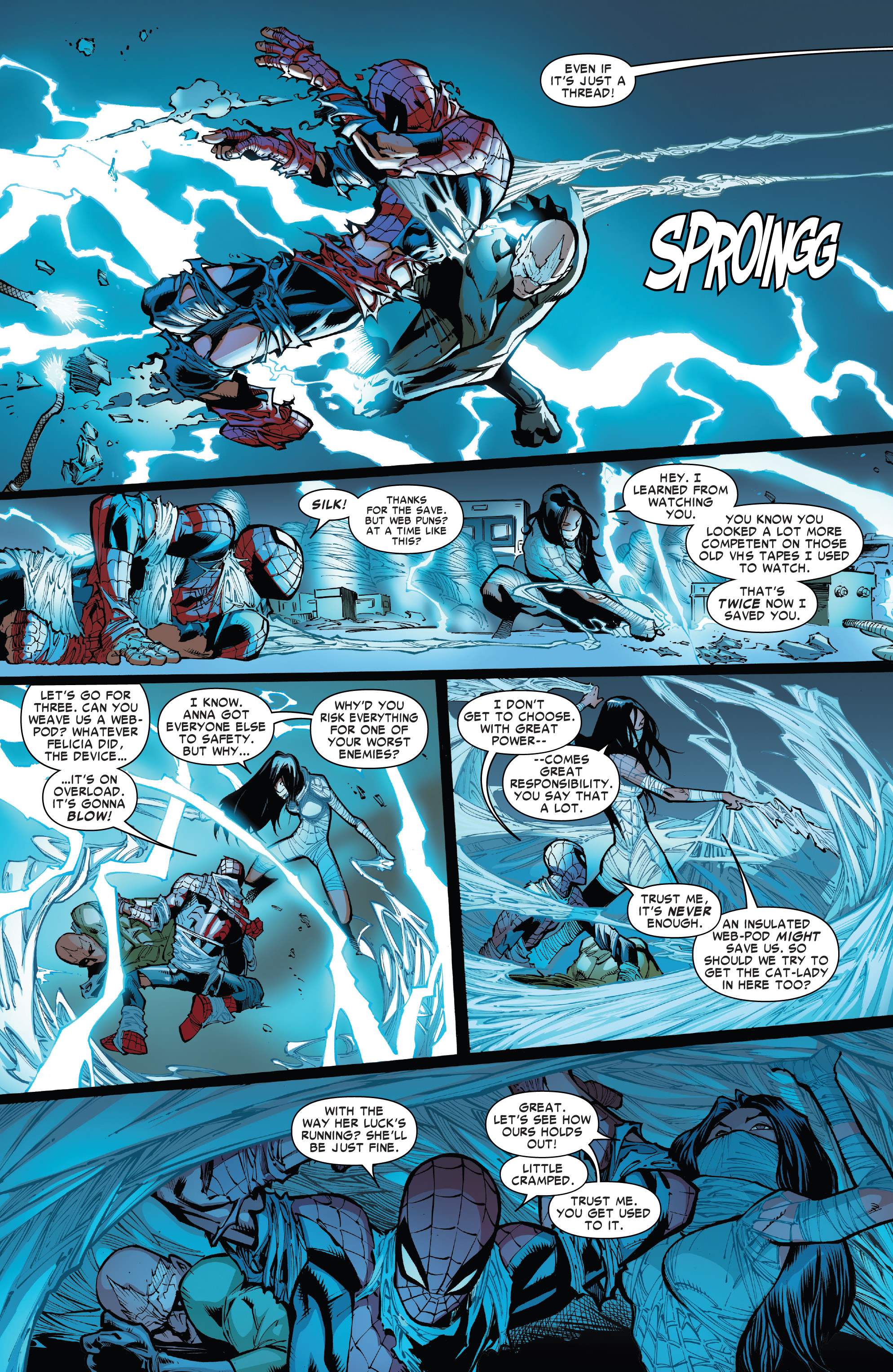 Read online Silk: Out of the Spider-Verse comic -  Issue # TPB 1 (Part 1) - 61