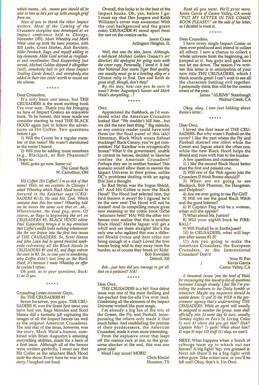 Read online The Crusaders comic -  Issue #5 - 25