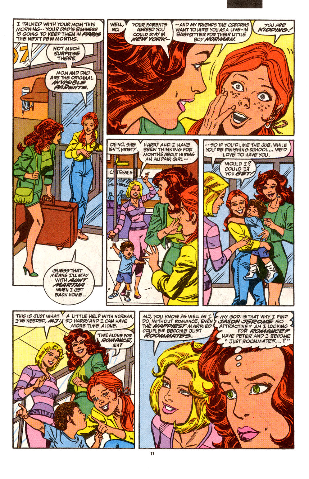 Read online Web of Spider-Man (1985) comic -  Issue #69 - 10