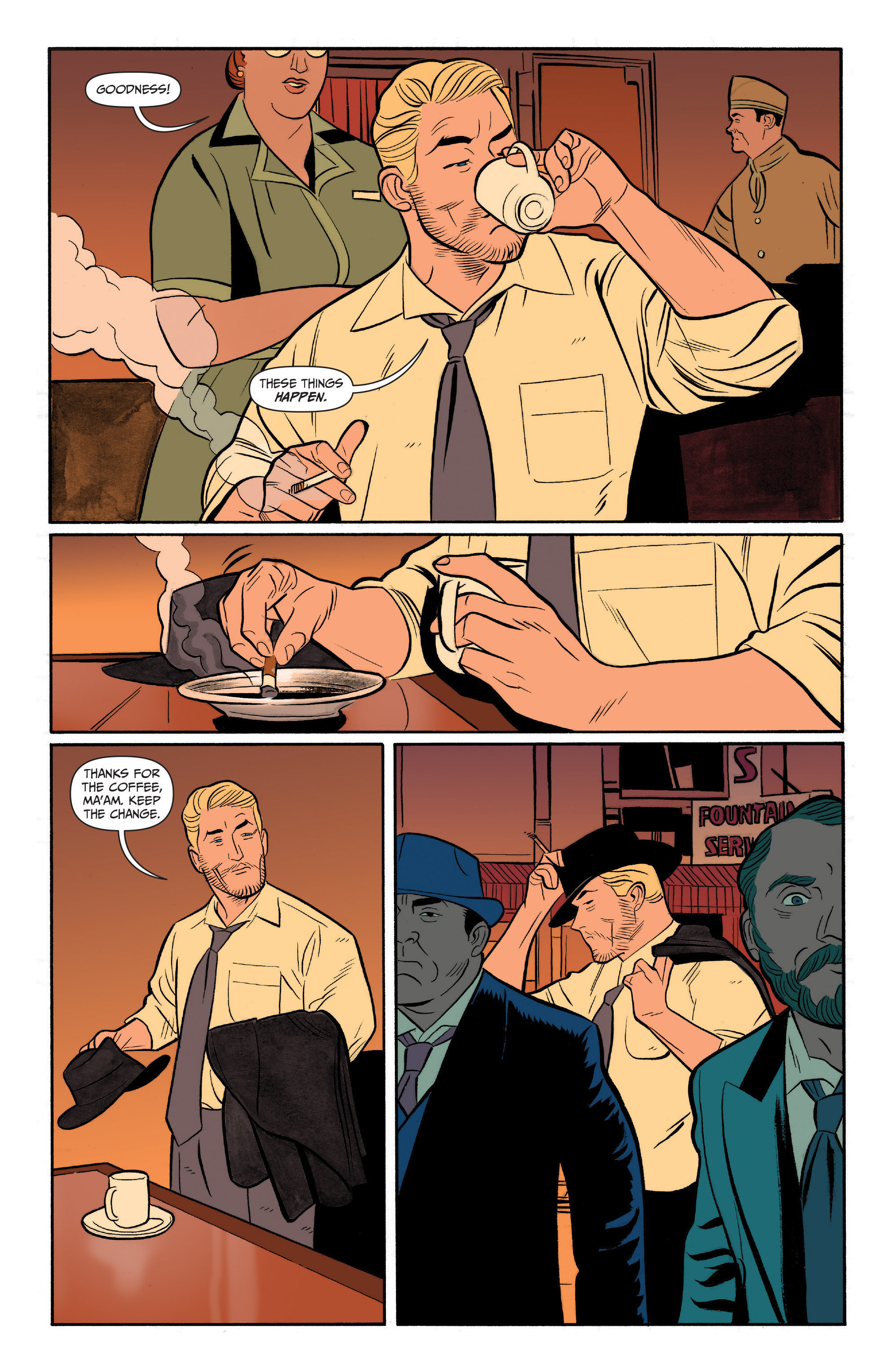 Read online Jupiter's Circle comic -  Issue #6 - 22