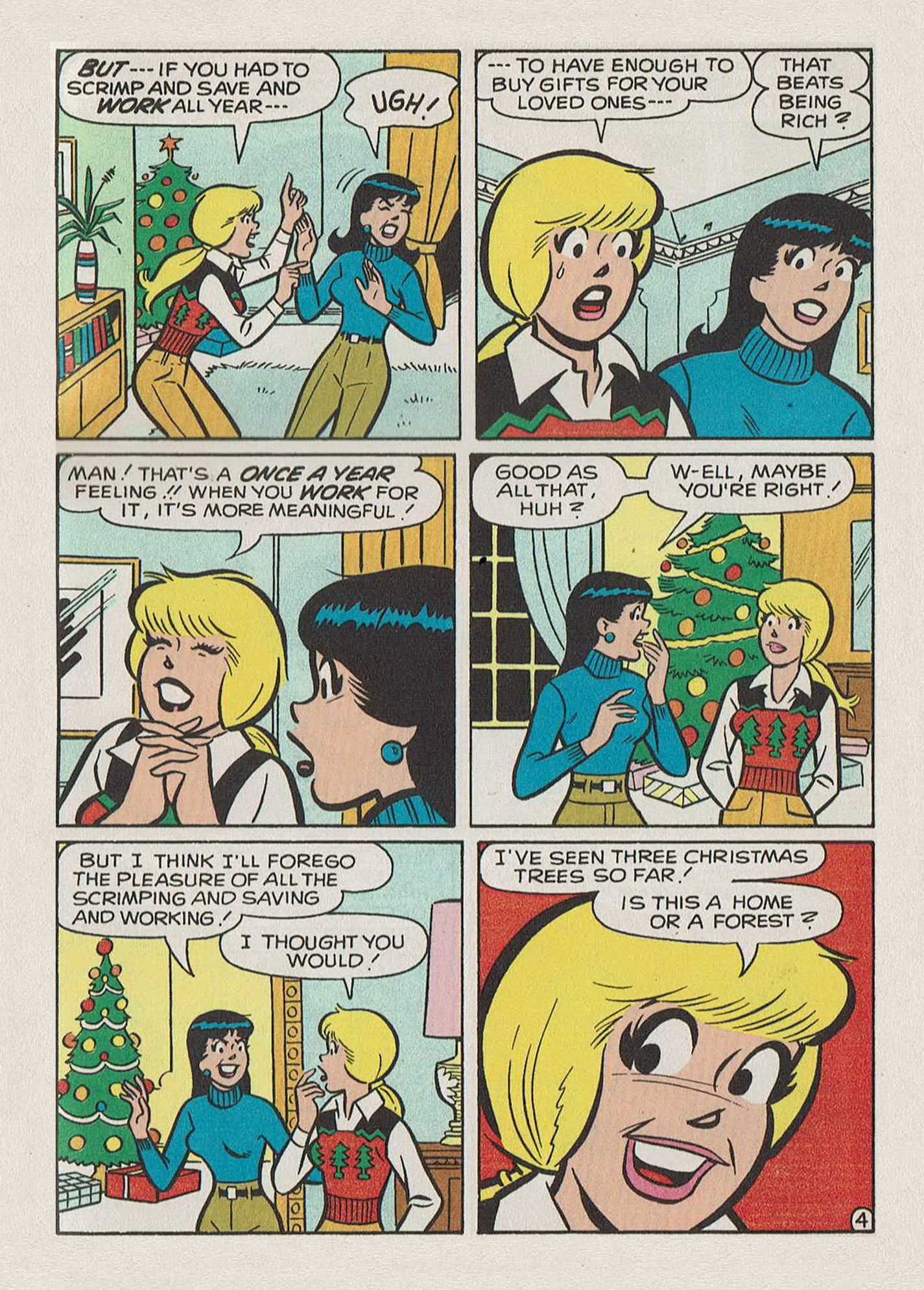 Read online Archie's Holiday Fun Digest comic -  Issue #12 - 31