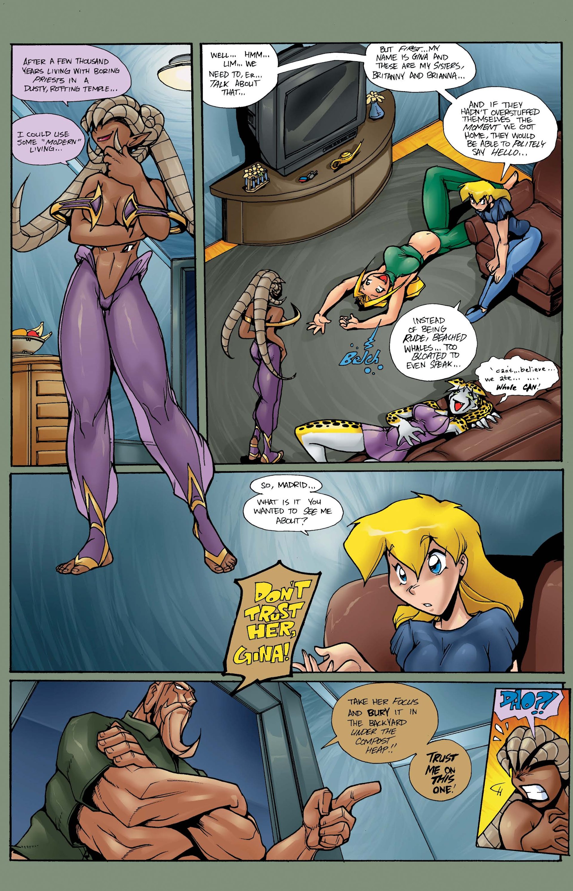 Read online Gold Digger (1999) comic -  Issue #7 - 10