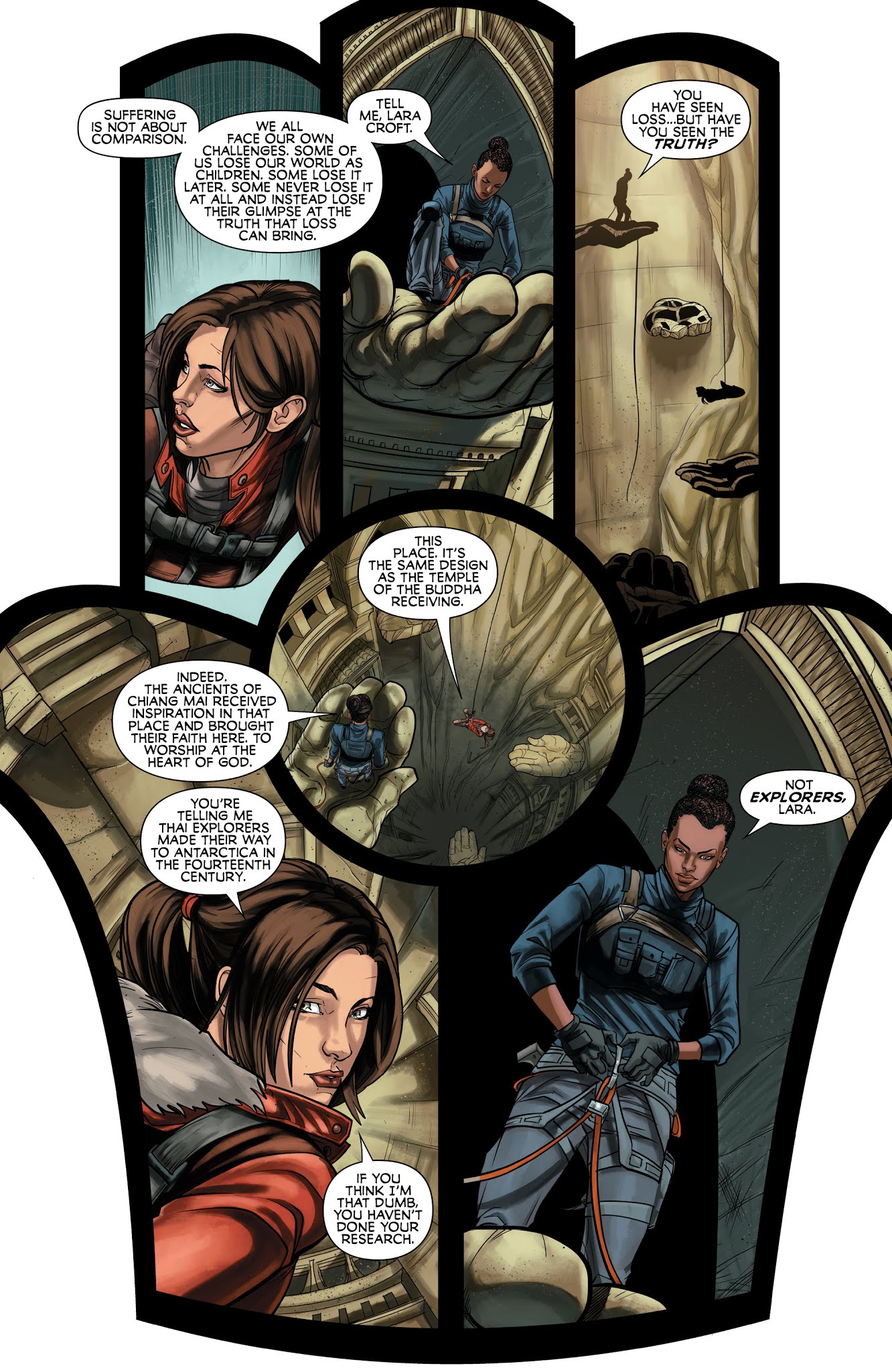 Read online Tomb Raider: Inferno comic -  Issue #2 - 7
