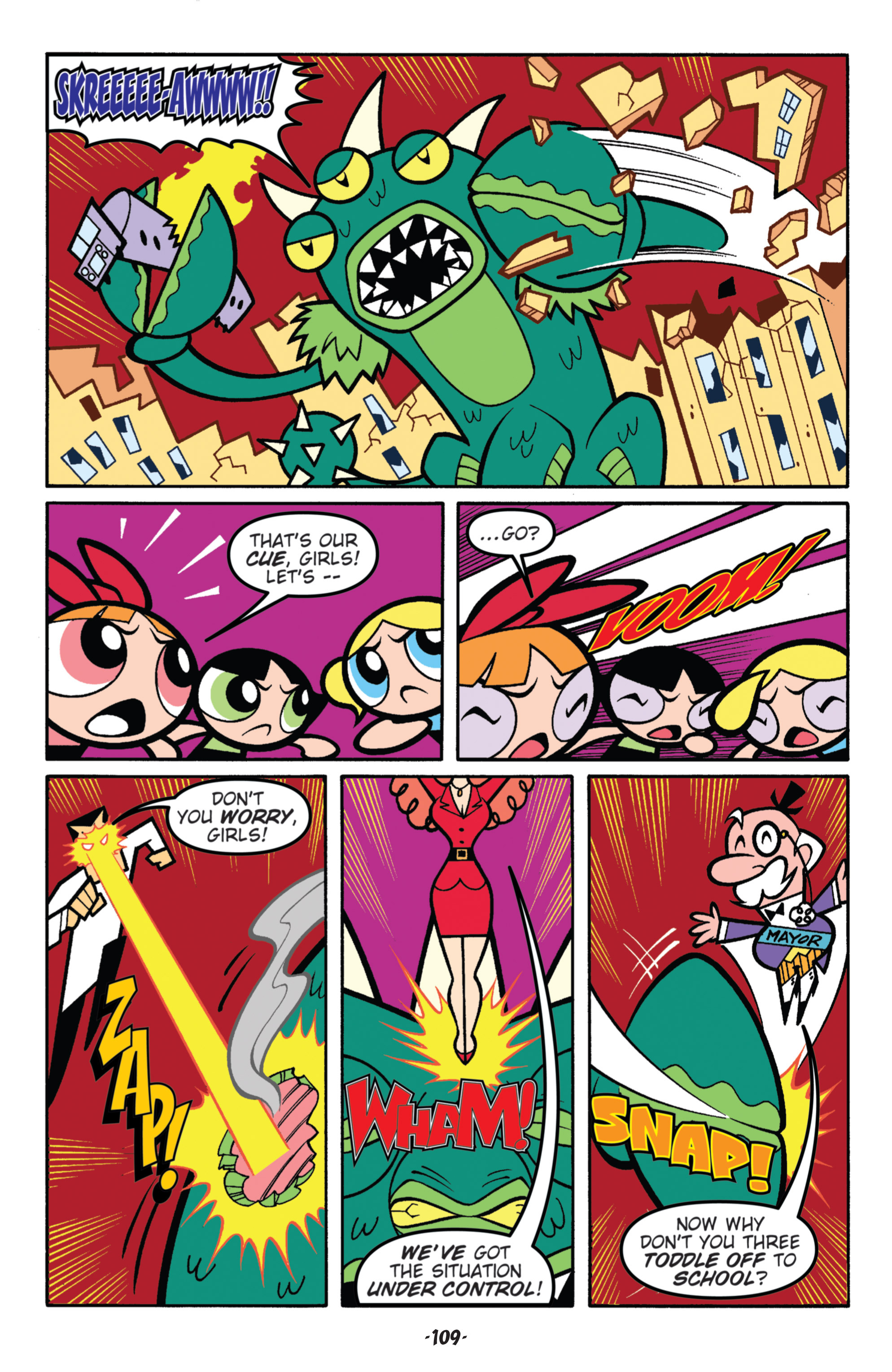 Read online Powerpuff Girls Classics comic -  Issue # TPB 1 - 109