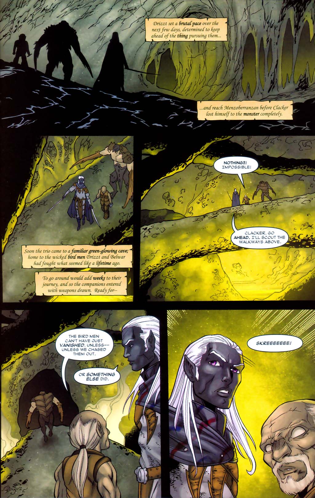 Read online Forgotten Realms: Exile comic -  Issue #3 - 32