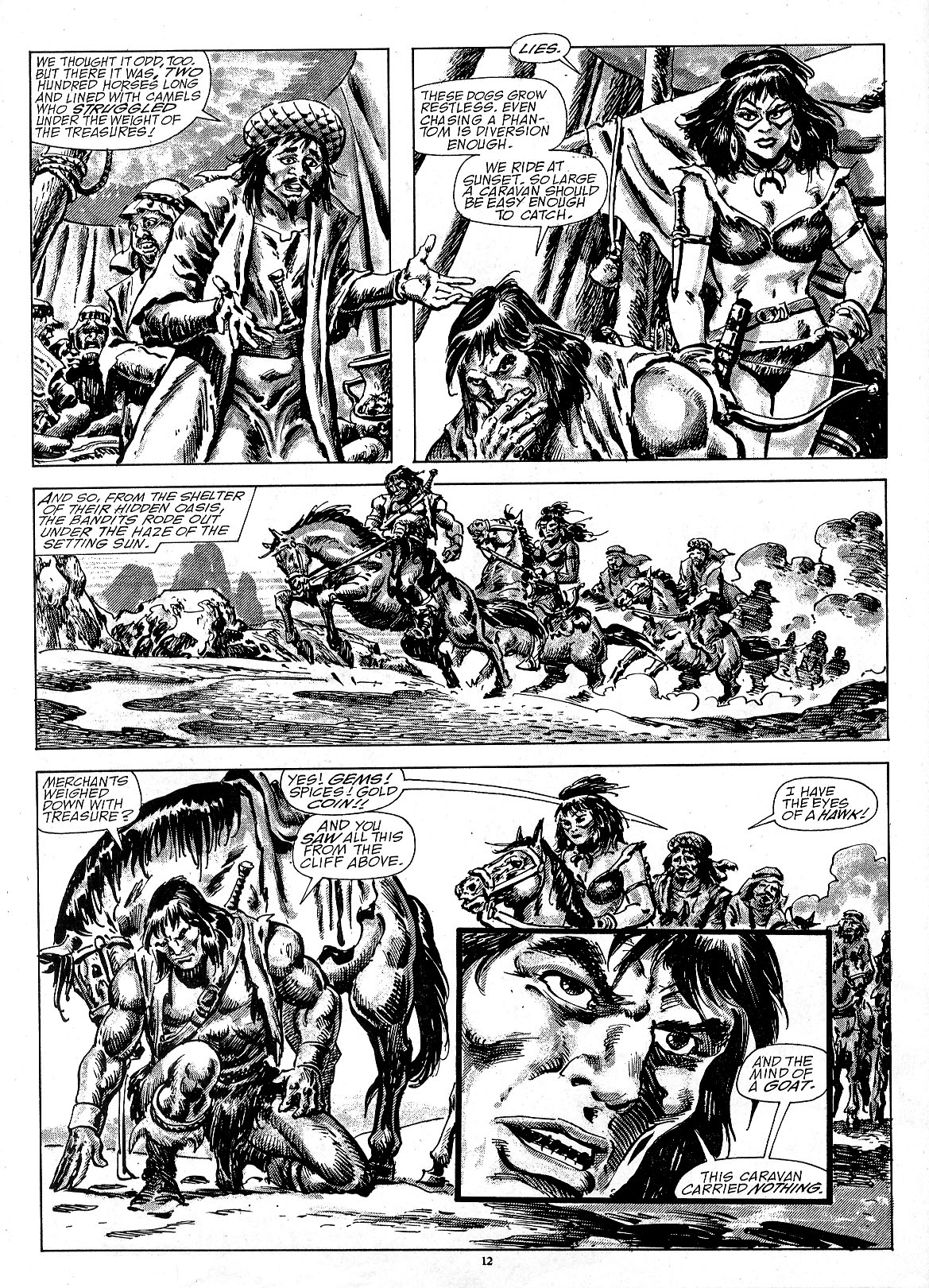 Read online The Savage Sword Of Conan comic -  Issue #183 - 11