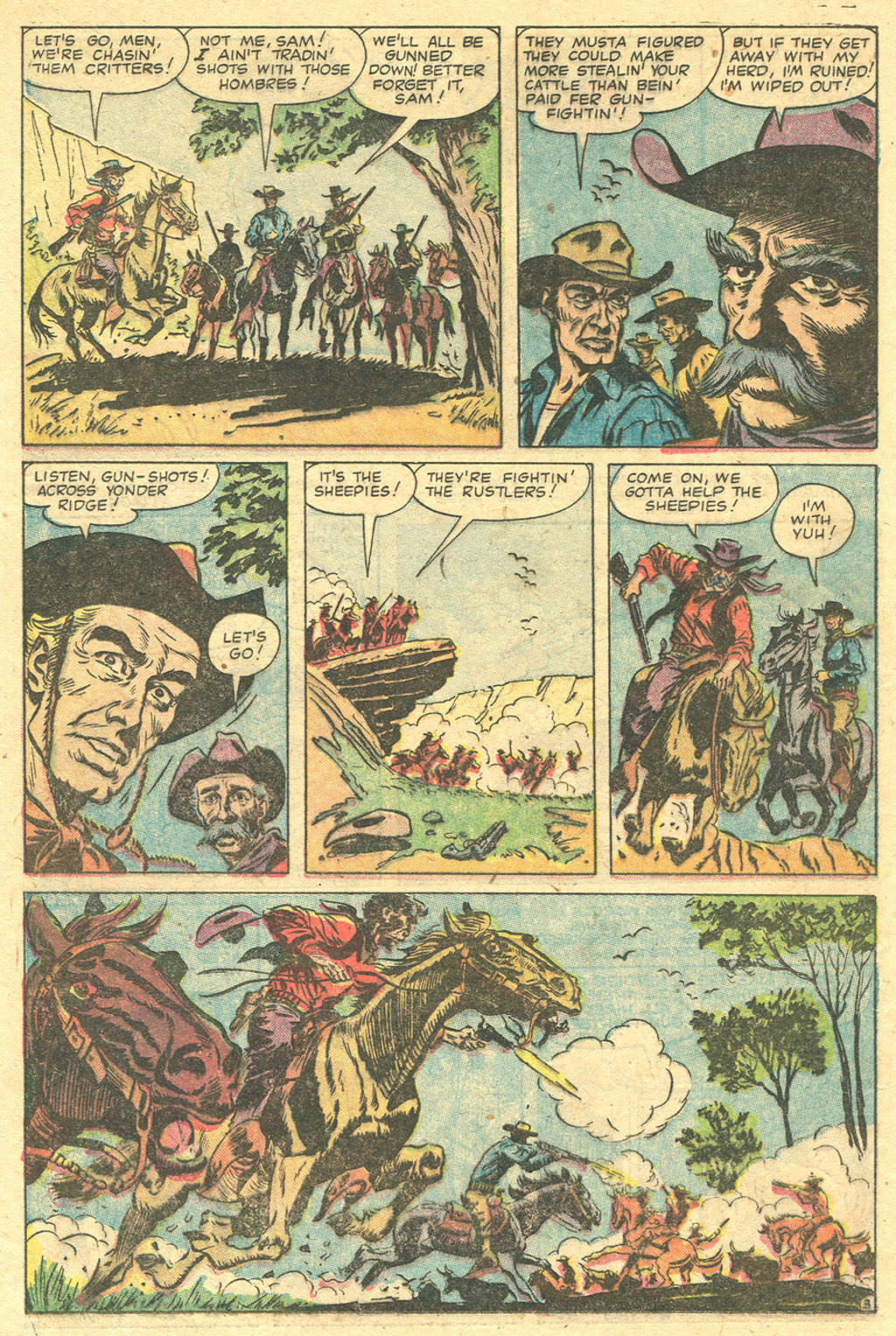 Read online Gunsmoke Western comic -  Issue #33 - 25