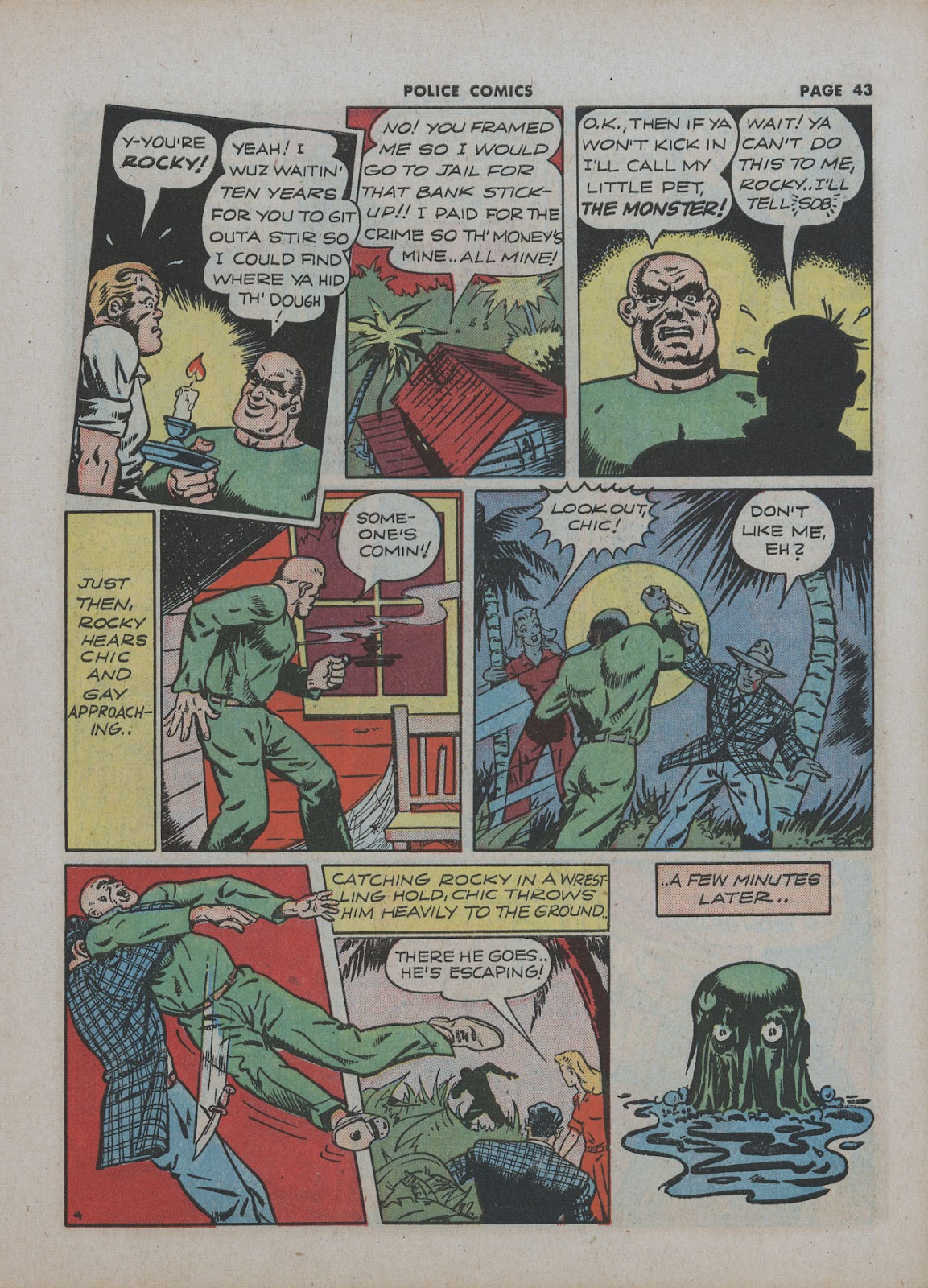 Police Comics issue 11 - Page 45