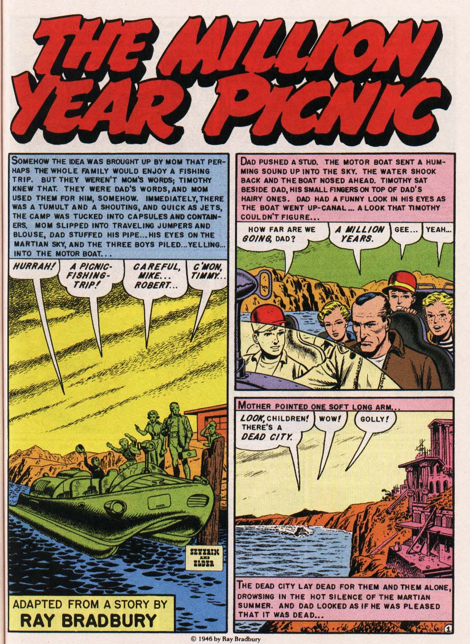 Read online Weird Fantasy (1951) comic -  Issue #21 - 23