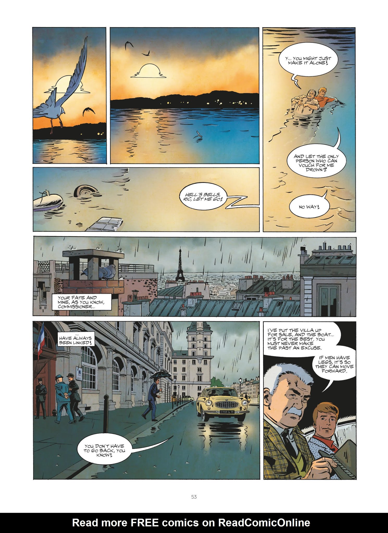 Read online The Mighty Return of Ric Hochet comic -  Issue #1 - 53