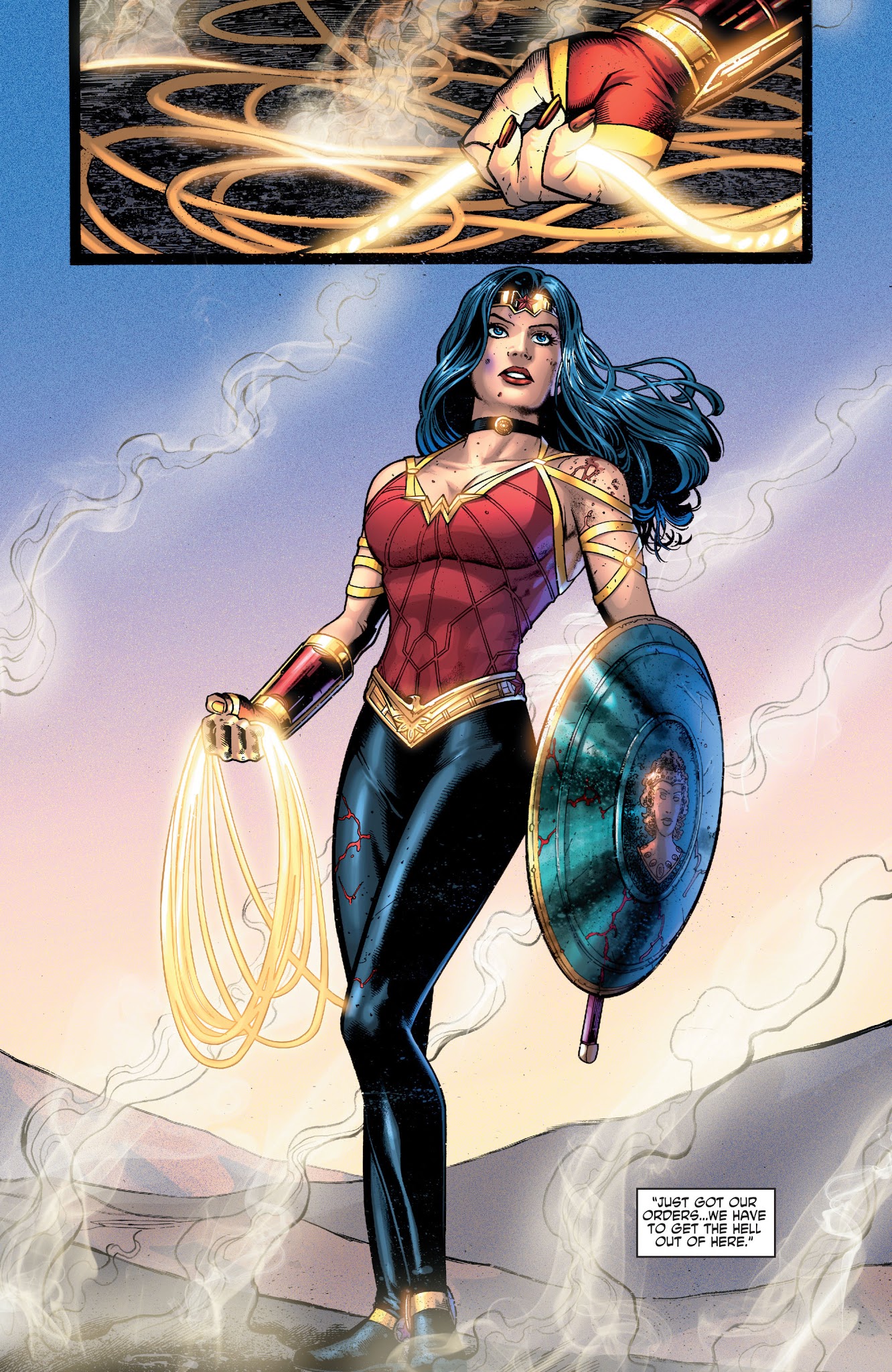 Read online Wonder Woman: Odyssey comic -  Issue # TPB 1 - 106