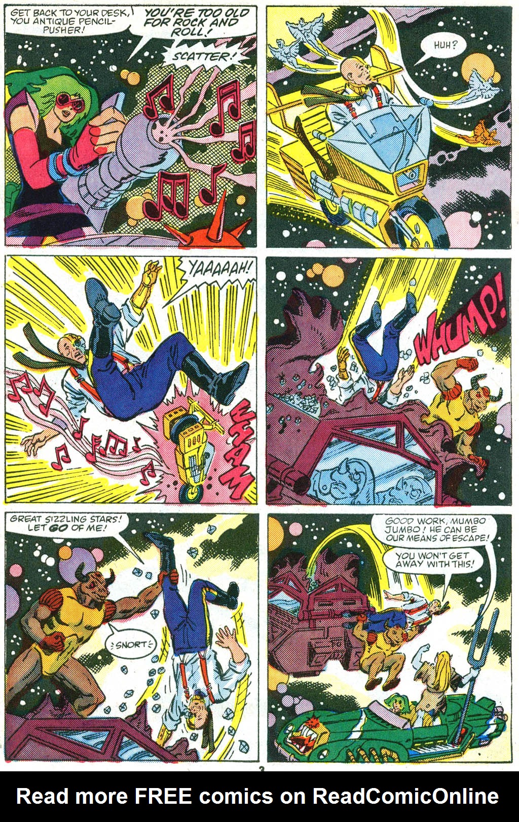 Read online SilverHawks comic -  Issue #6 - 4
