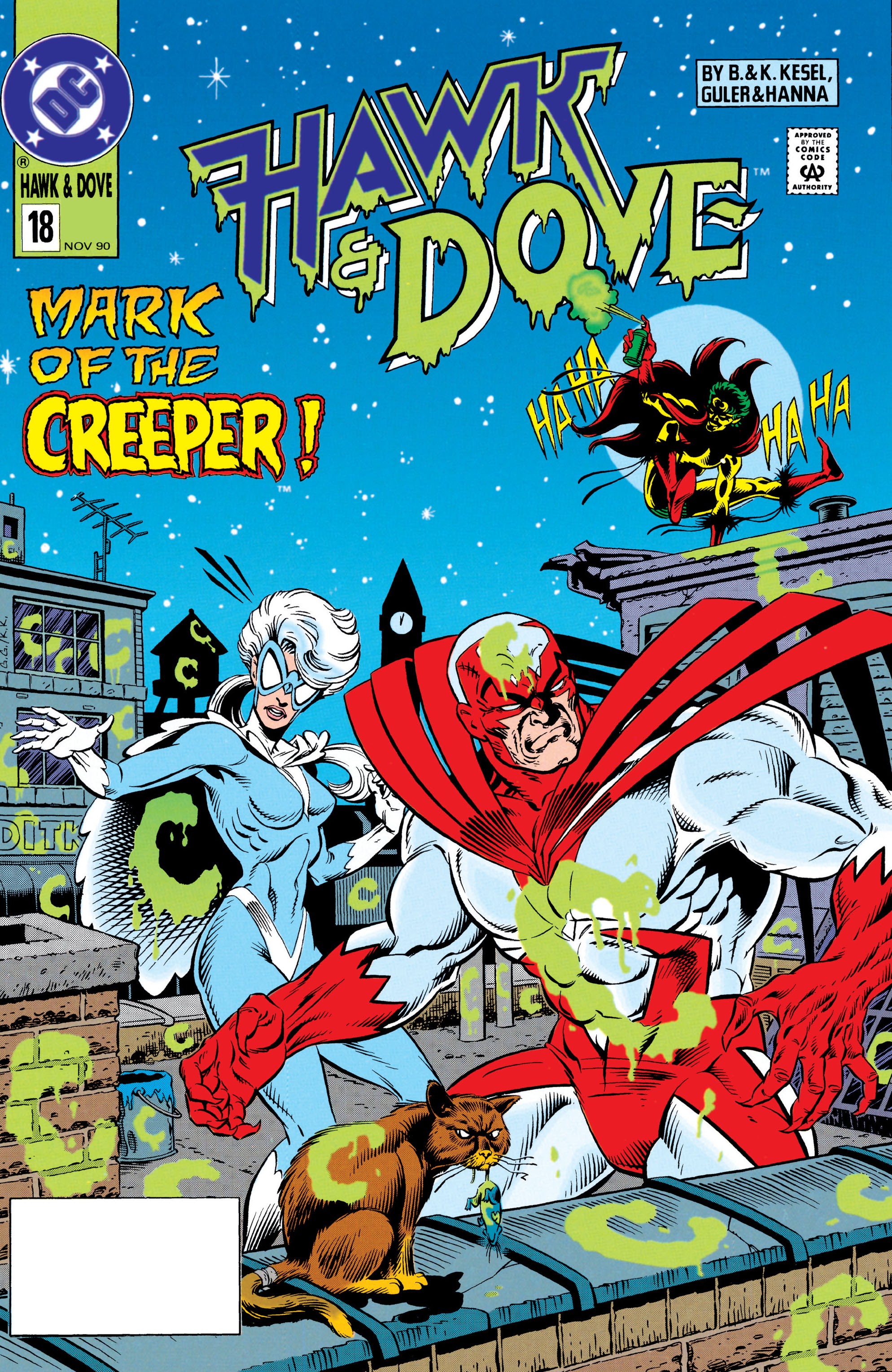 Read online Hawk and Dove (1989) comic -  Issue #18 - 1