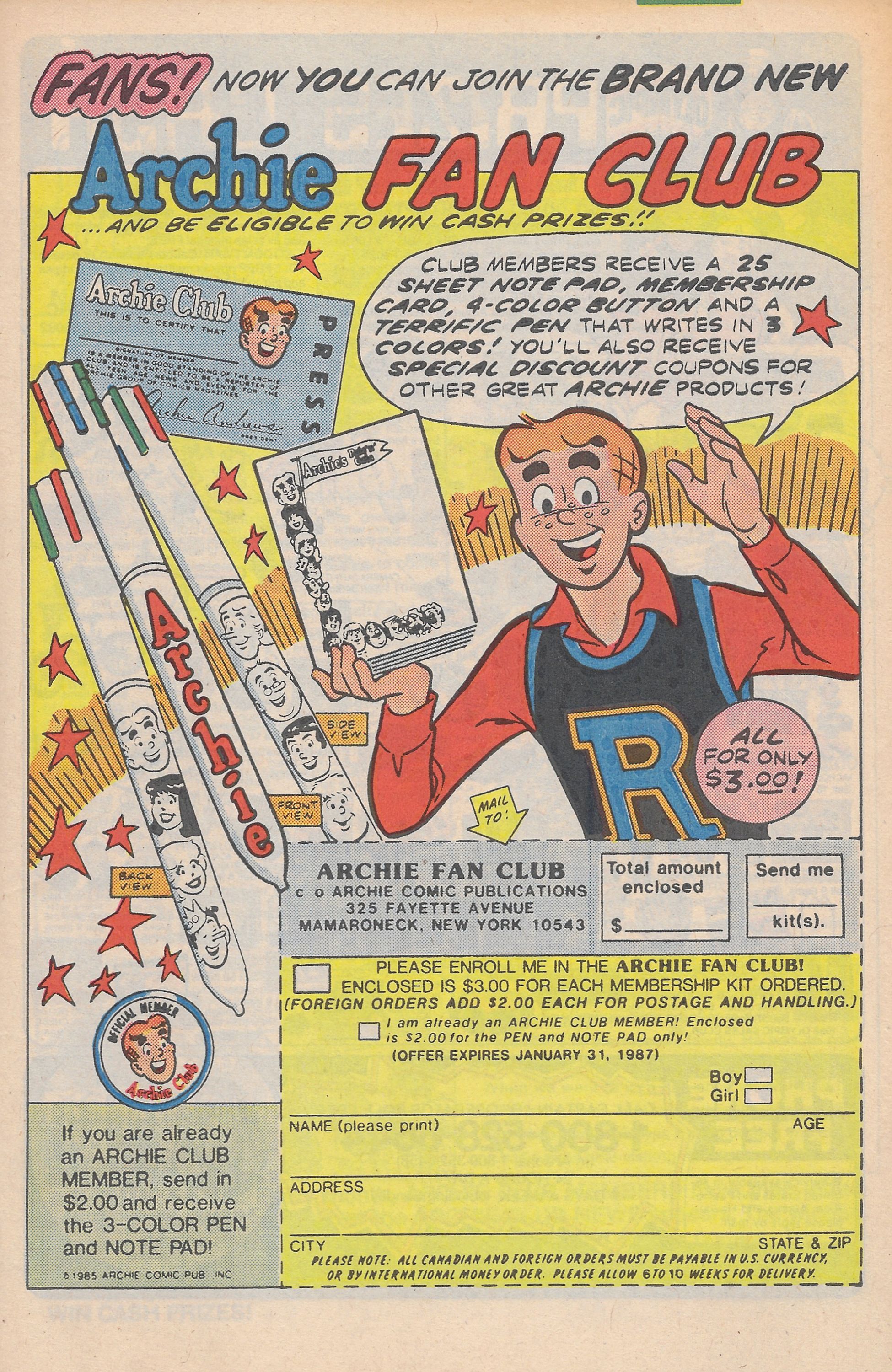 Read online Life With Archie (1958) comic -  Issue #257 - 33